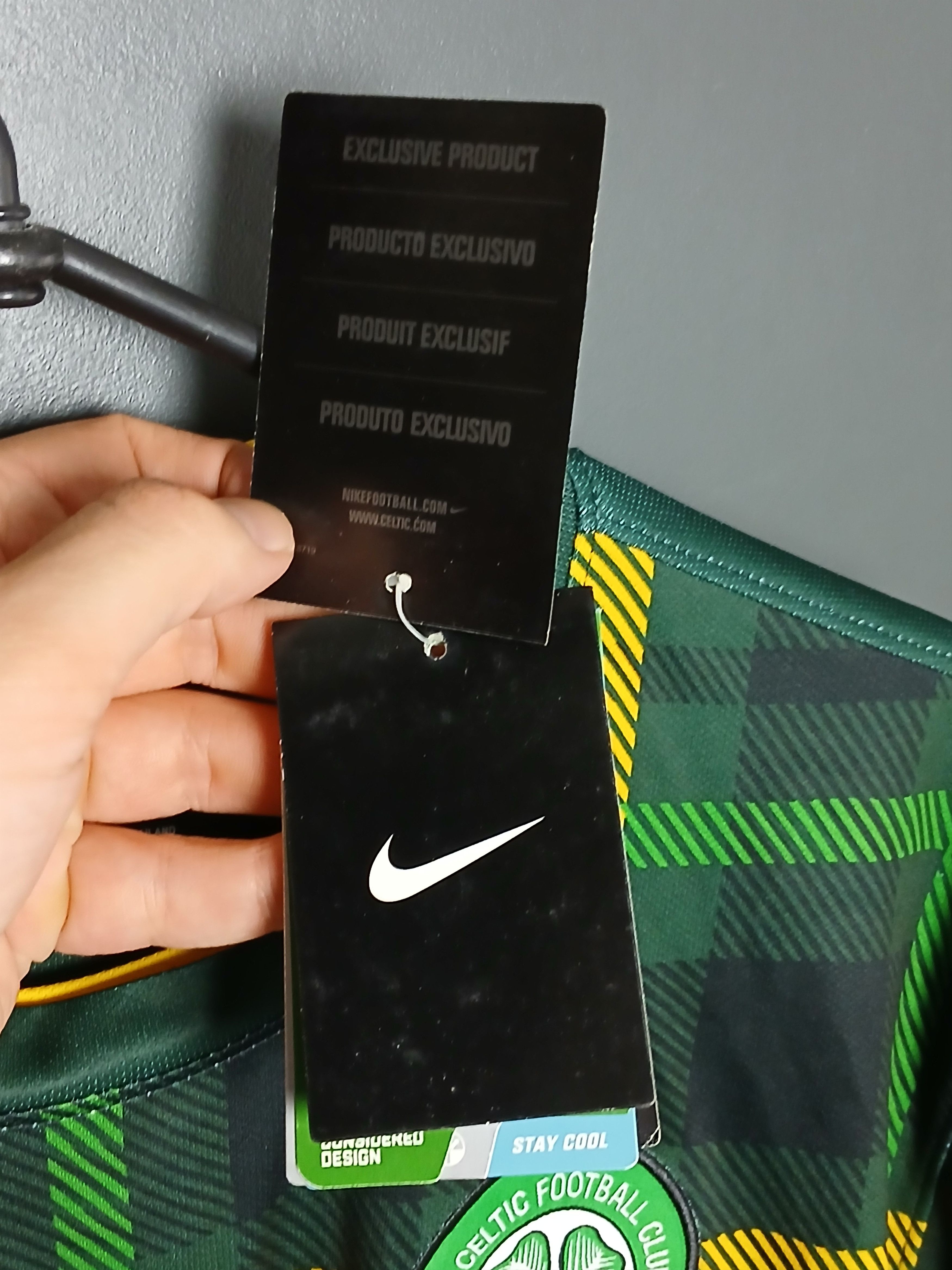 Nike Celtic 14/15 Away Football Jersey T-Shirt Size US XXL / EU 58 / 5 - 14 Thumbnail
