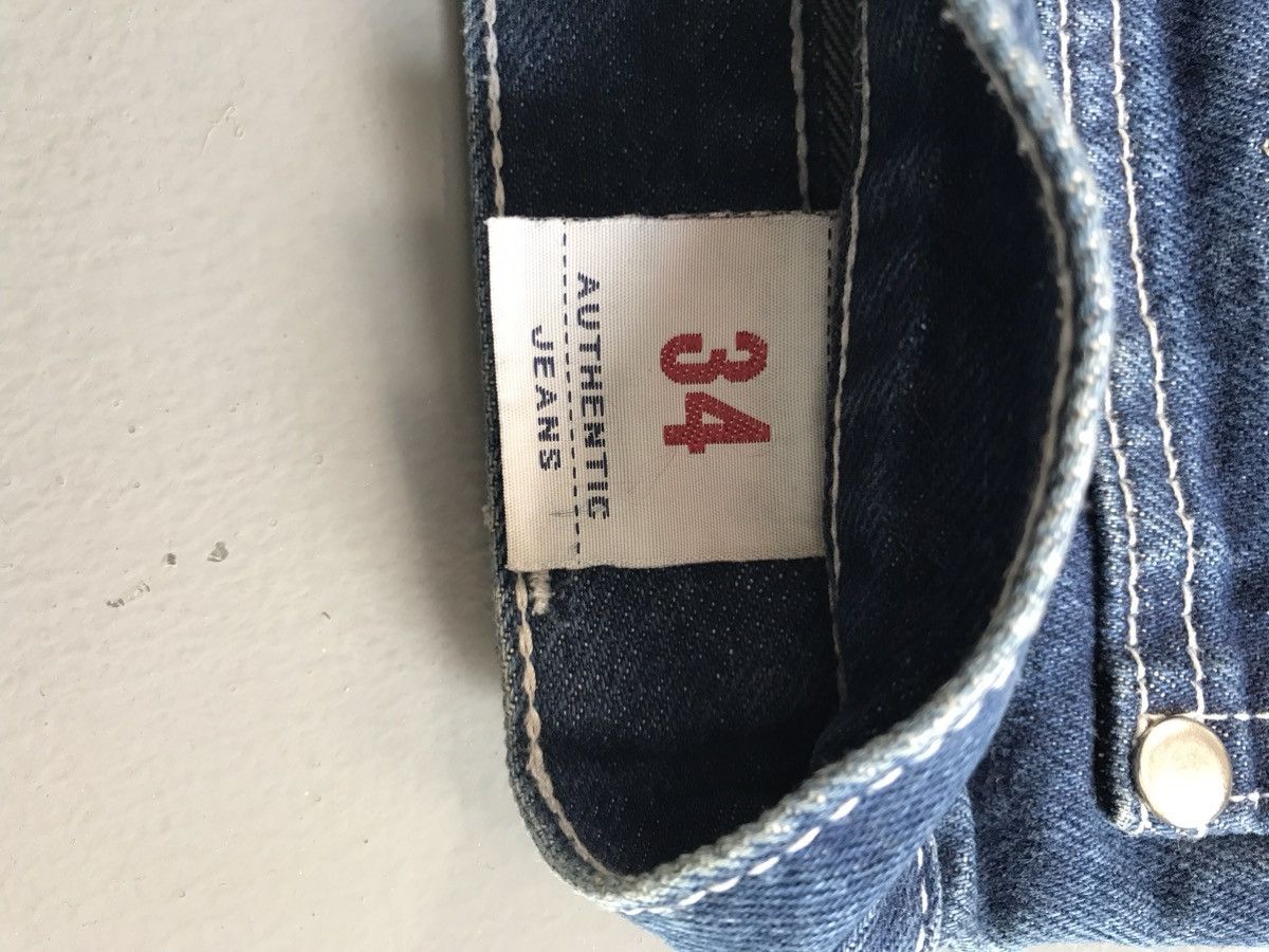Vintage Vintage Eminem linking park SpellOut denim Size US 35 - 10 Thumbnail