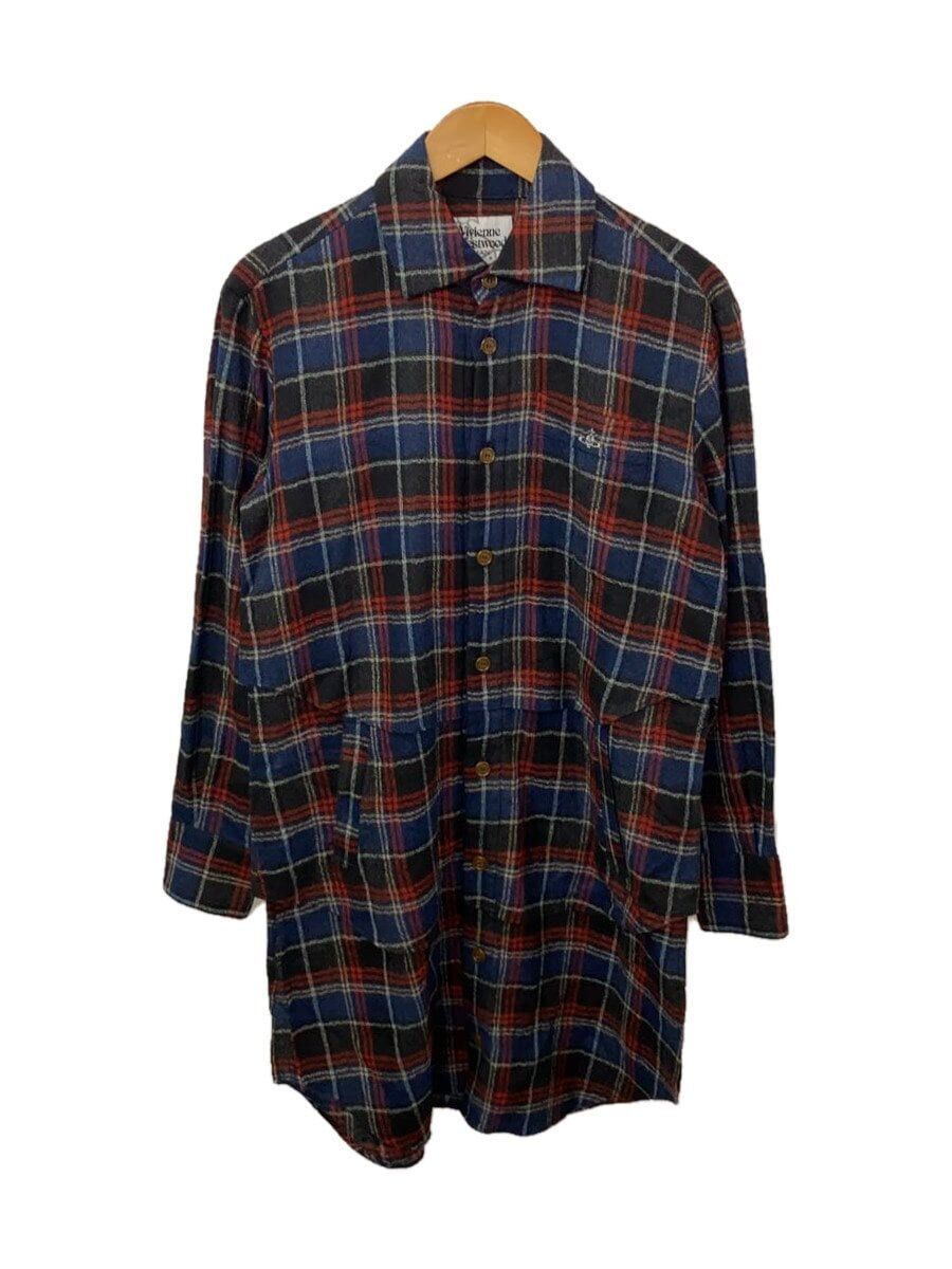Vivienne Westwood Checkered Orb Wool Shirt Size US S / EU 44-46 / 1 - 1 Thumbnail