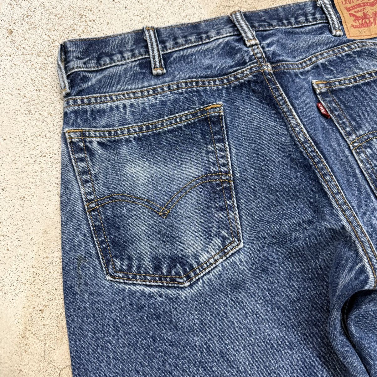 Levi's Vintage Late 90s Levis 517 Stonewashed Denim Pants Size US 33 - 13 Thumbnail