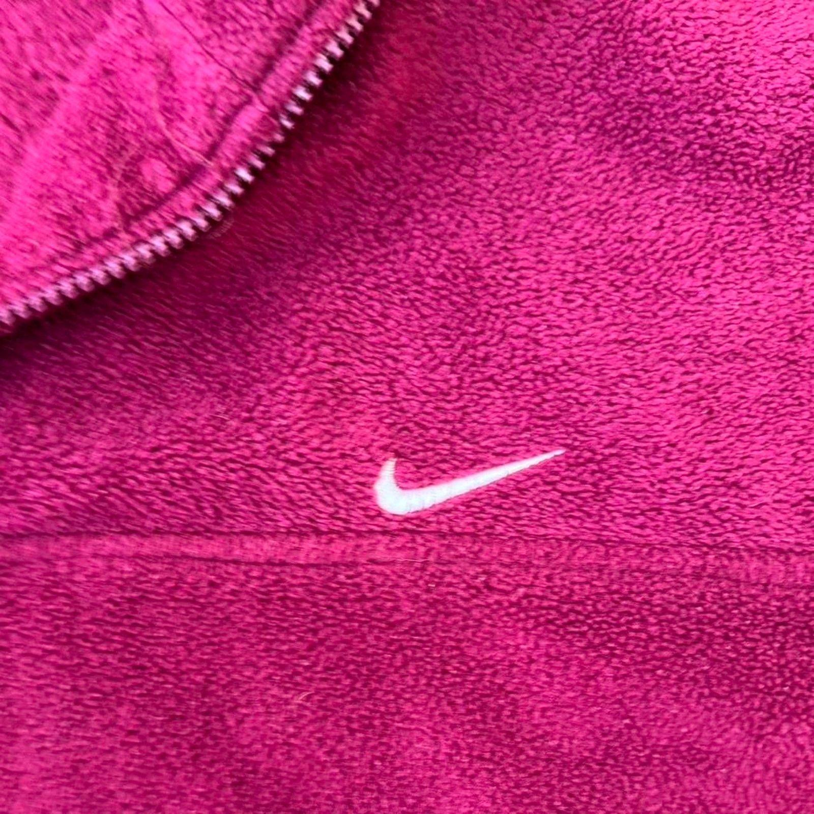 Nike Vintage 90s Made In USA Nike fleece quarter zip sweater Size US L / EU 52-54 / 3 - 2 Thumbnail