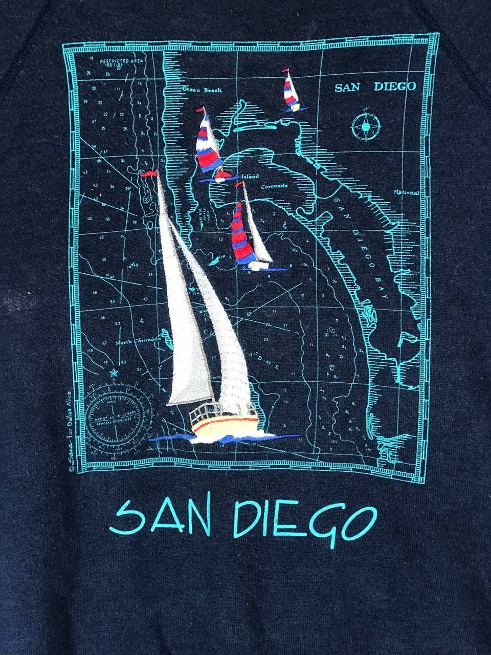 Vintage Vintage san diego state city summer time Size US M / EU 48-50 / 2 - 5 Thumbnail