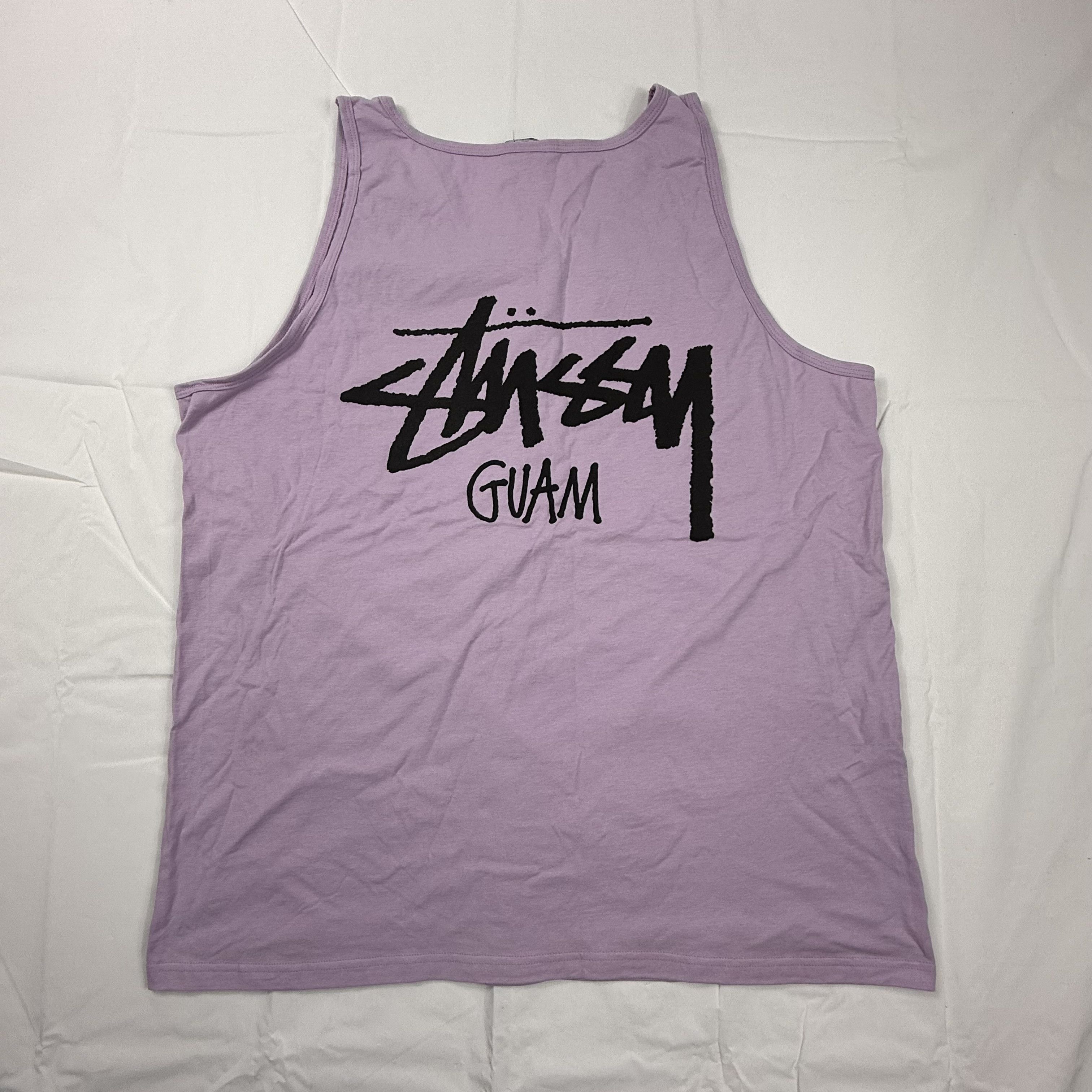 Stussy Stussy Guam Tank Top XXL Graphic Stock Logo Cotton Size US XXL / EU 58 / 5 - 1 Thumbnail