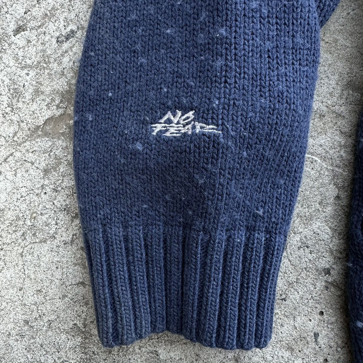 No Fear × Vintage Vintage Japanese Style Knit Sweater No Fear Wool 00s Y2K Size US M / EU 48-50 / 2 - 9 Thumbnail
