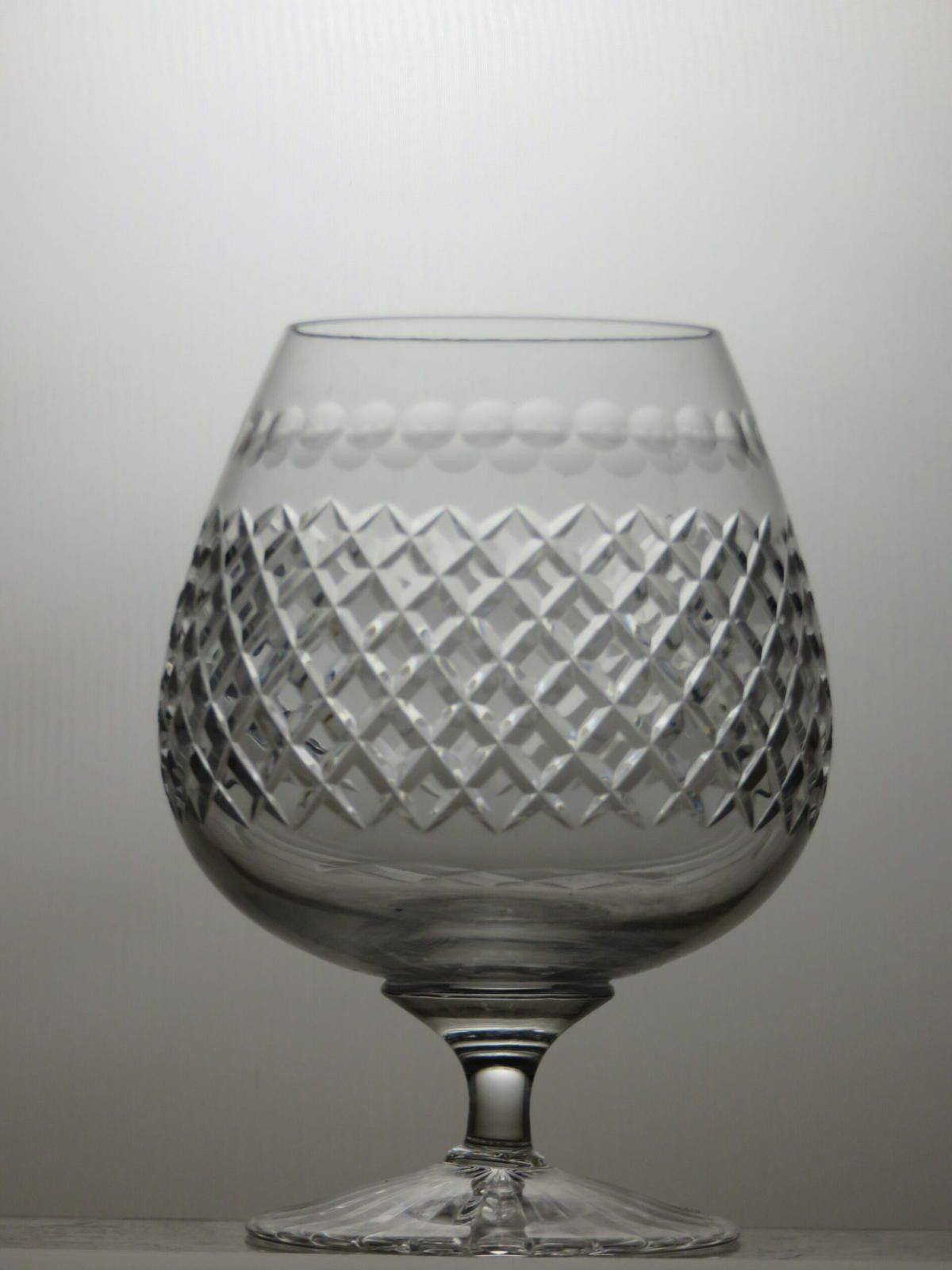 Starter Stuart Crystal Hardwicke Cut Glass Brandy Glass 5 3/4" Size ONE SIZE - 2 Thumbnail