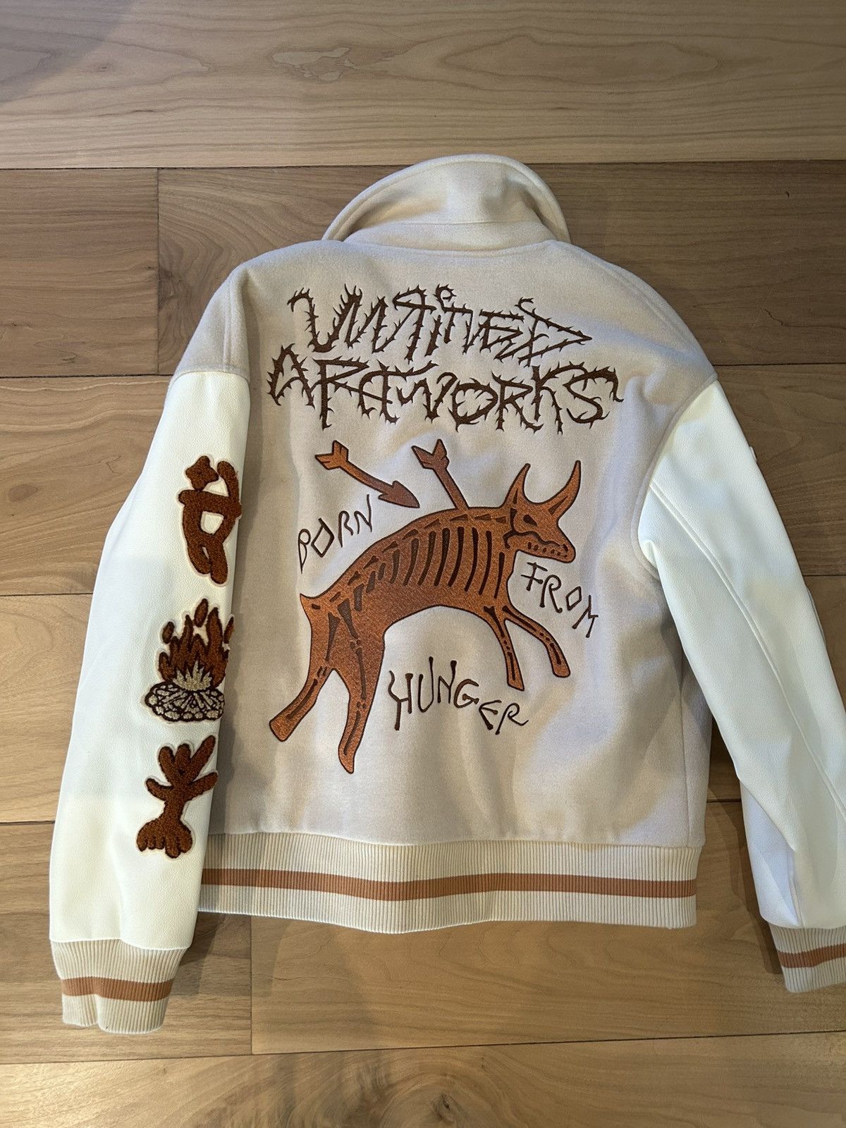 Untitled Artworks Untitled Artworks Brown Varsity Jacket Size US M / EU 48-50 / 2 - 3 Thumbnail