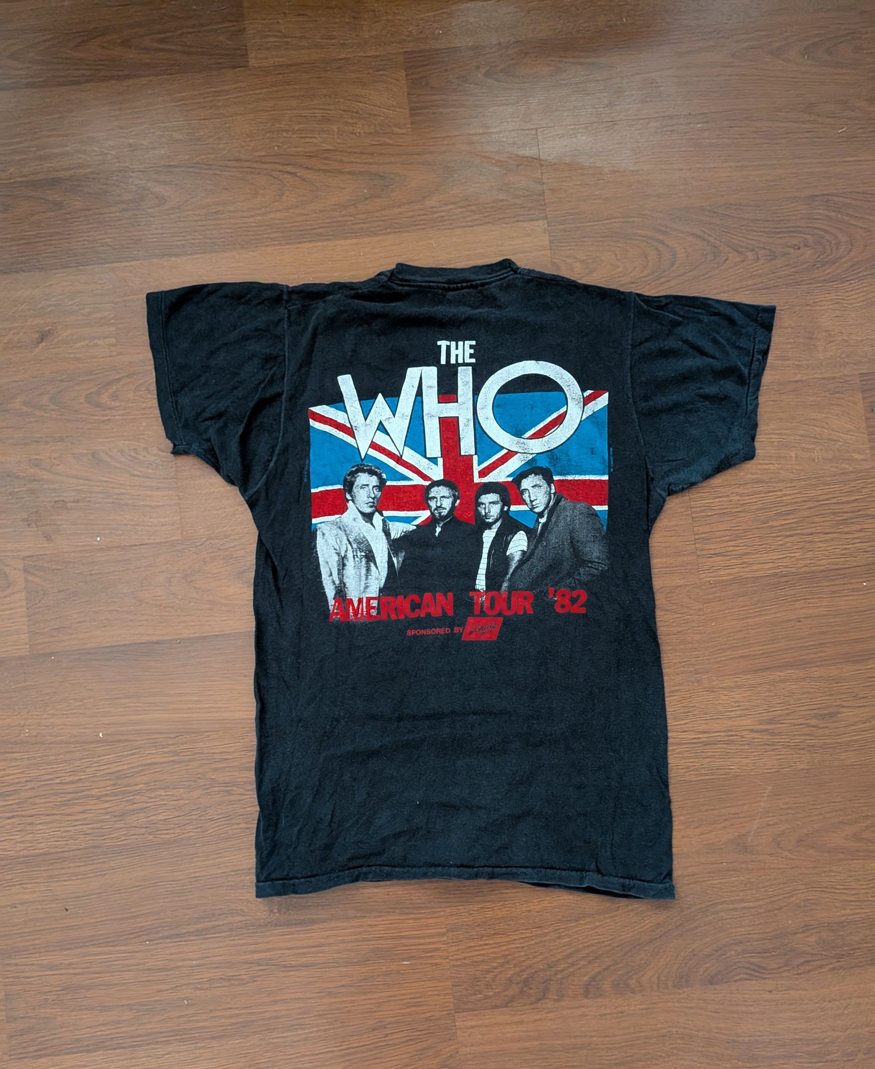 Other The Who 1982 American Tour Tee Vintage Screen Stars Size US L / EU 52-54 / 3 - 4 Thumbnail