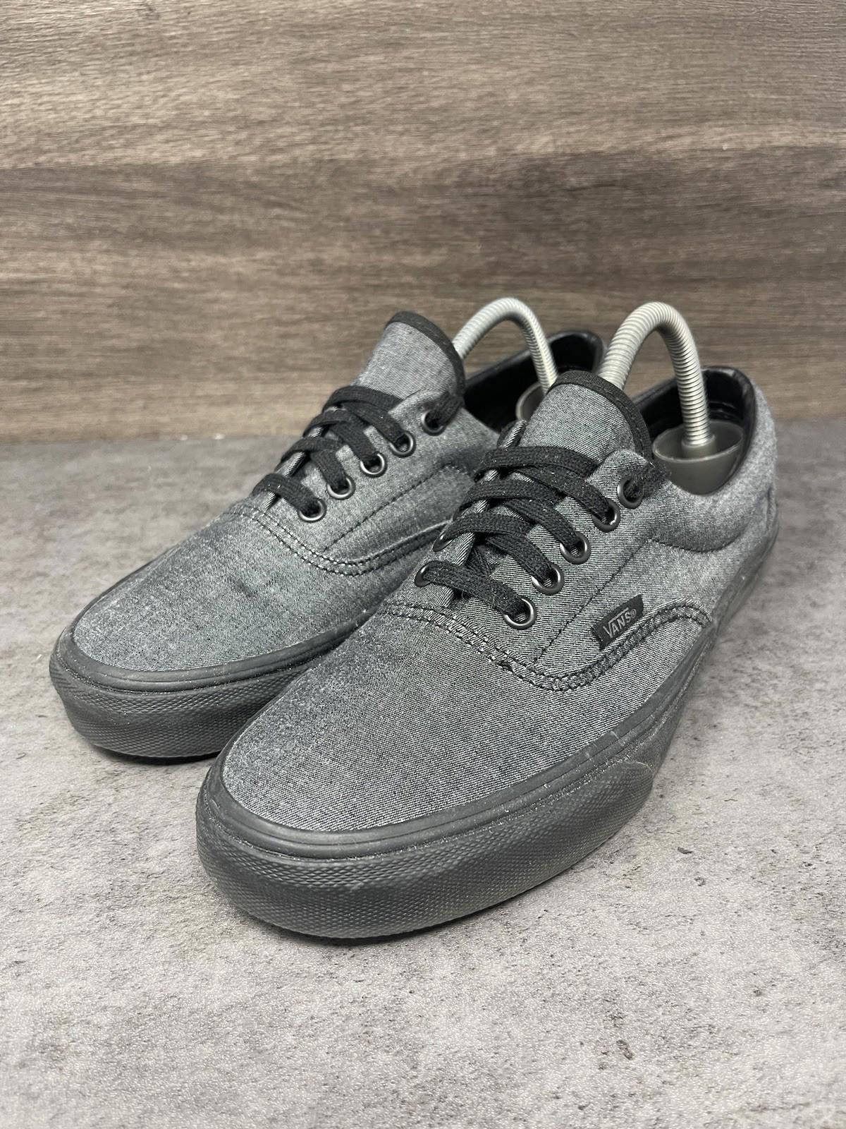 Vans Vans Era Mono Chambray Black Shoes Mens Size 7 Sneakers Size US 7 / EU 40 - 2 Thumbnail