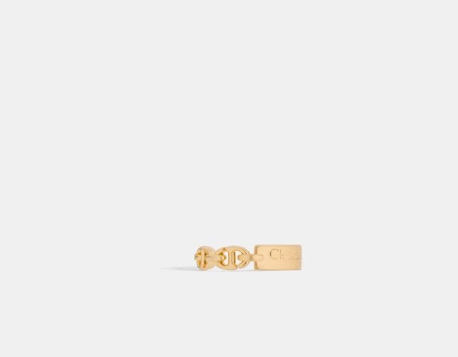 Dior o1w1db10325 Size: OS / R206 Club Ring in Gold Size ONE SIZE - 2 Thumbnail