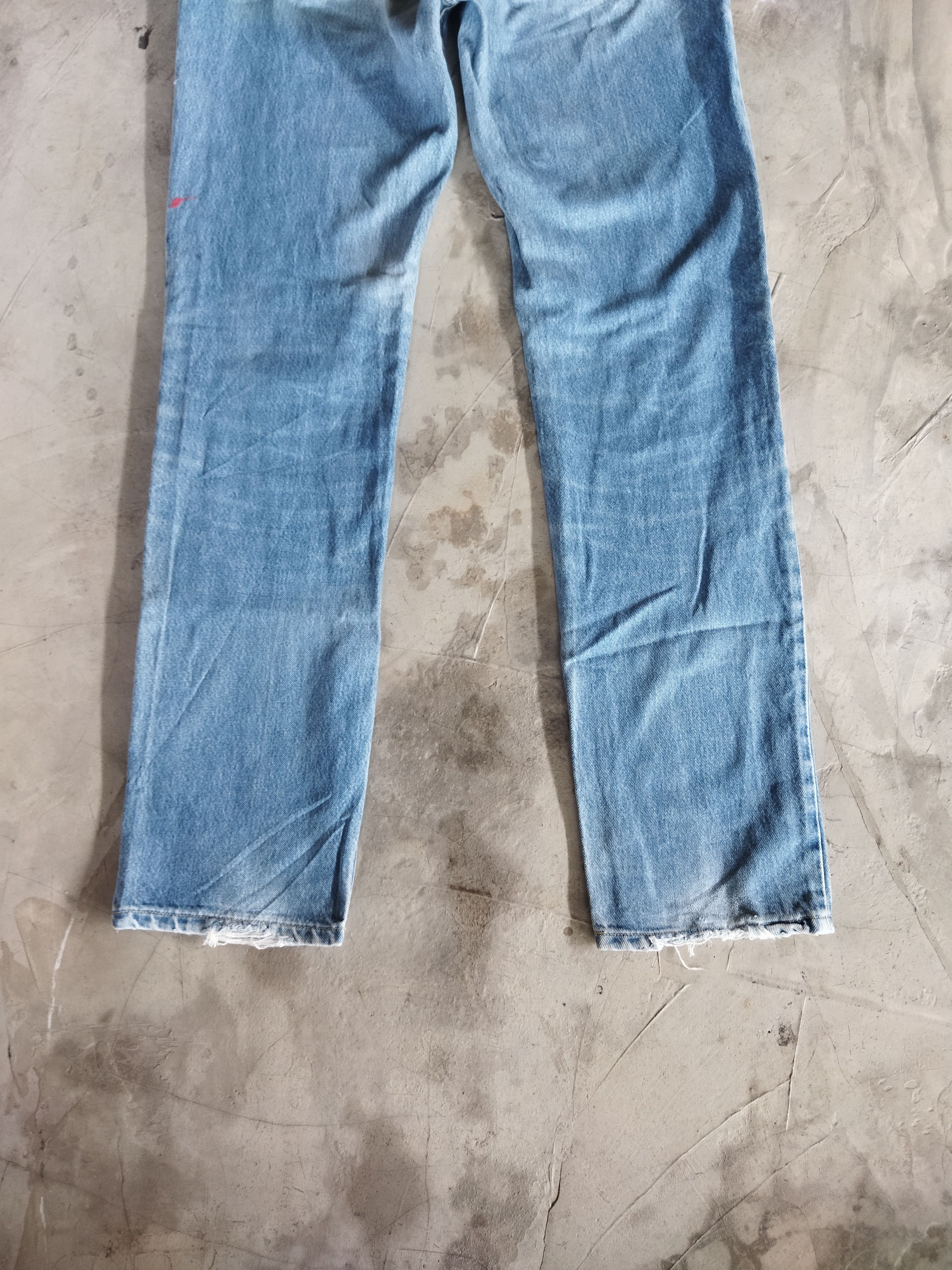 Lee × Vintage VINTAGE LEE RIDERS FADED BLUE JEANS PANTS Size US 31 - 9 Thumbnail