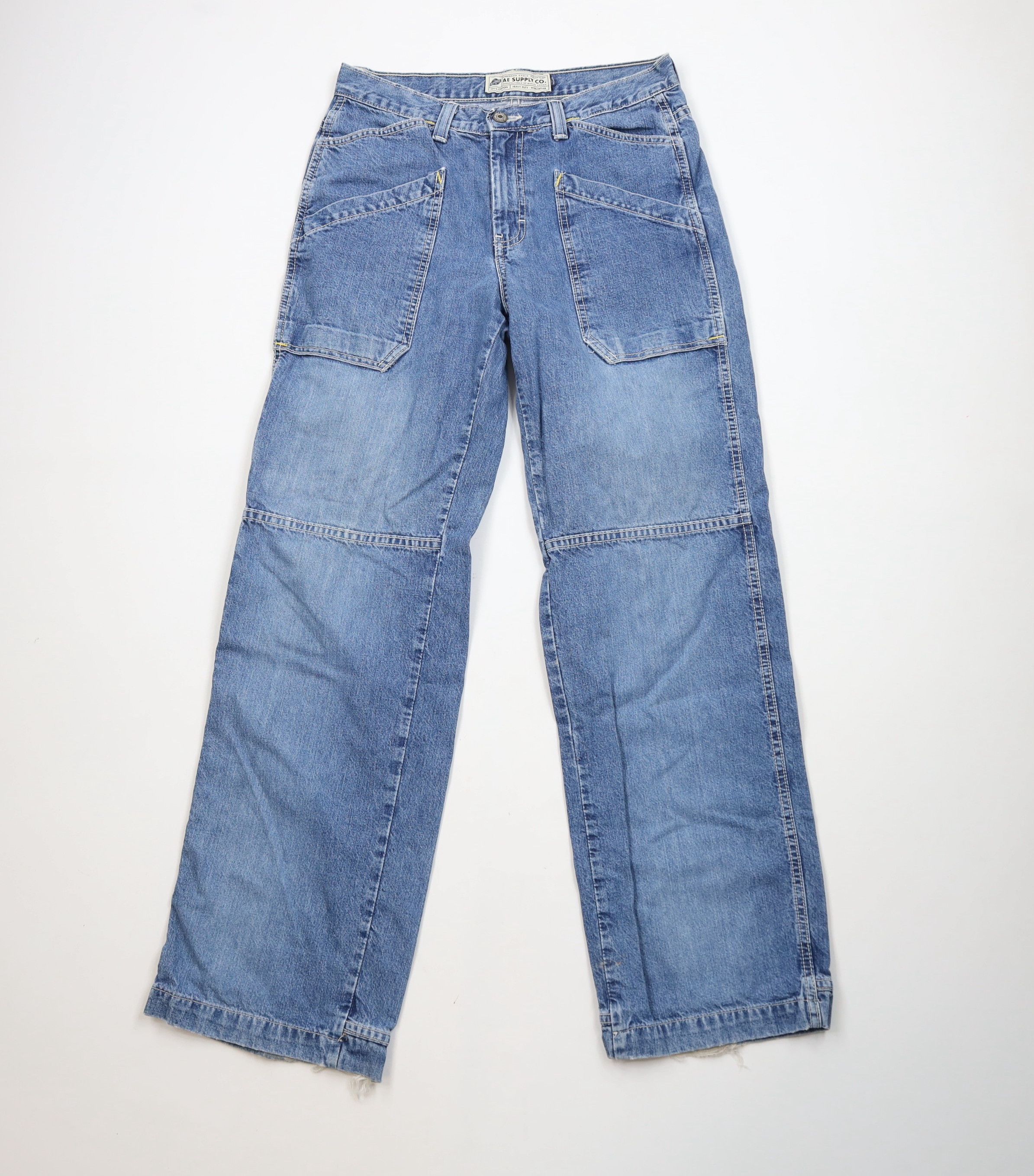 American Eagle Outfitters Vintage 90s American Eagle Outfitters Workwear Jeans USA Size US 30 / EU 46 - 1 Thumbnail