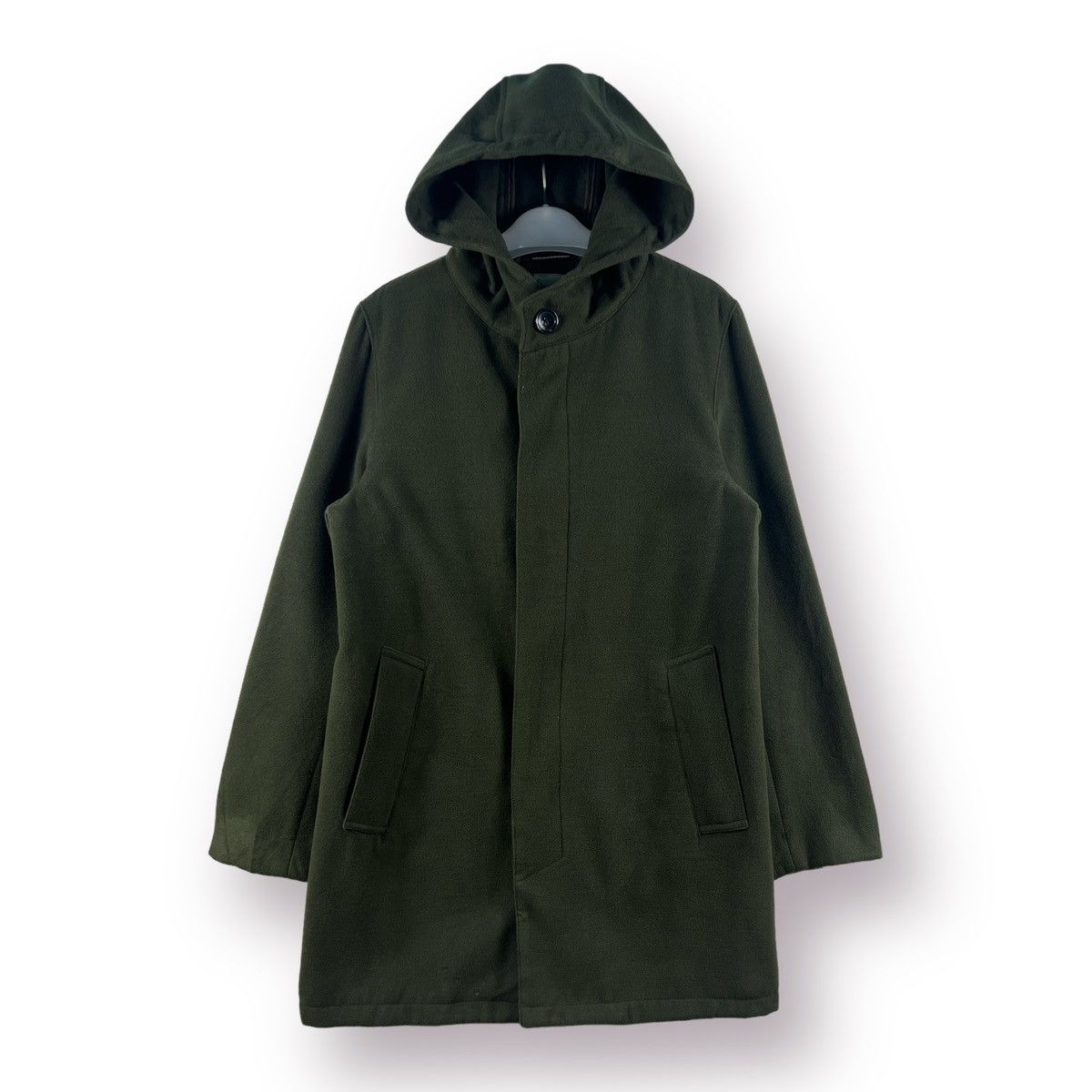 Japanese Brand 🔥 BACK NUMBER JAPAN WOOL LONGCOAT - M Size US S / EU 44-46 / 1 - 1 Thumbnail