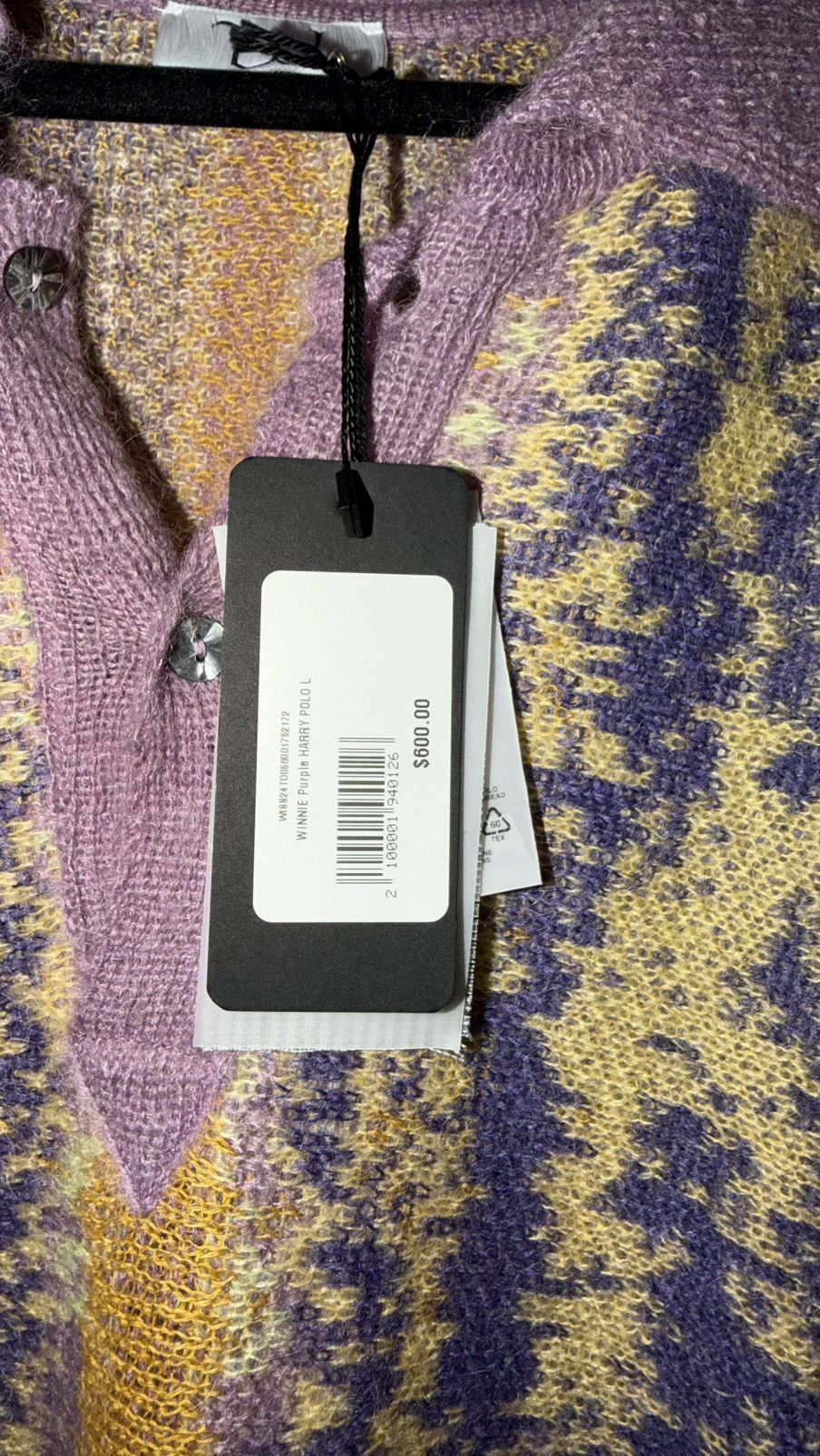 WINNIE Winnie Harry Polo Sweater (Winnie New York) Size US L / EU 52-54 / 3 - 2 Thumbnail