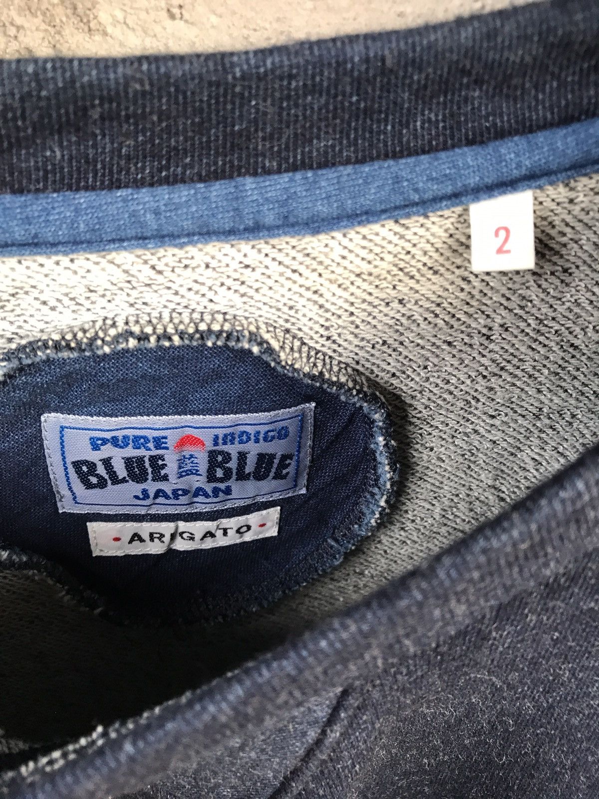 Blue Blue Japan × Designer Blue blue japan arigato sweatshirt Size US M / EU 48-50 / 2 - 3 Thumbnail