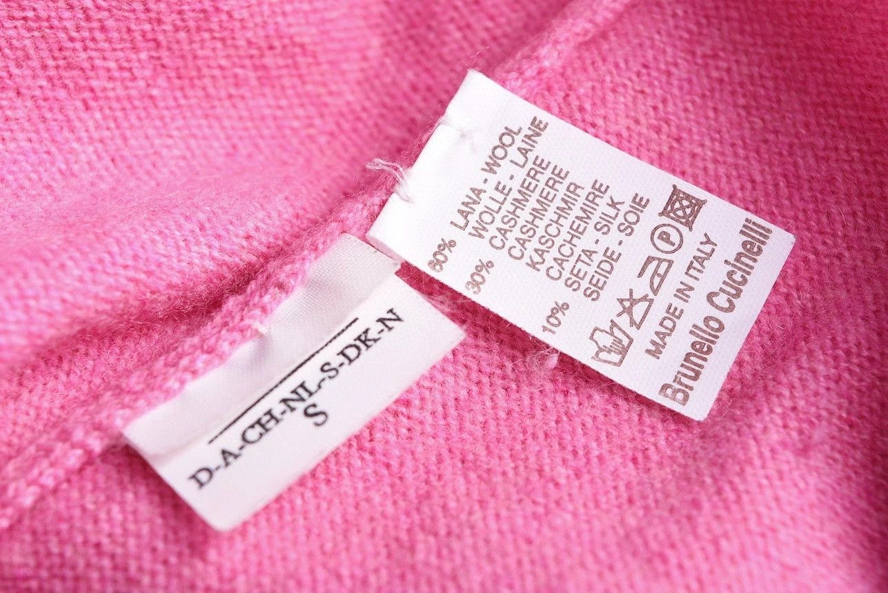Brunello Cucinelli Brunello Cucinelli Cashmere Blend Short Sleeve Knit Sweater Size M / US 6-8 / IT 42-44 - 4 Thumbnail