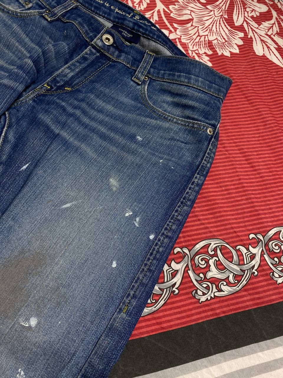 Levi's × Vintage Distressed Blue Vintage Levi's Jeans8 Denim 523 Size US 26 / EU 42 - 8 Thumbnail