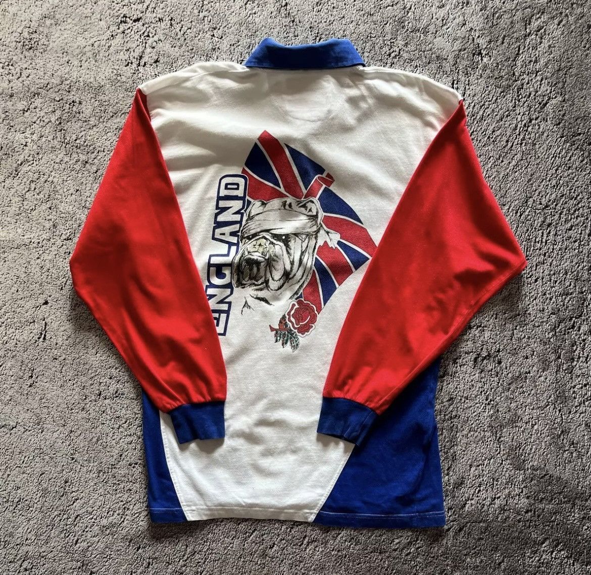 Vintage Vintage England Rugby Union Jersey Bukta Rare Shirt Men's Size US XL / EU 56 / 4 - 2 Thumbnail