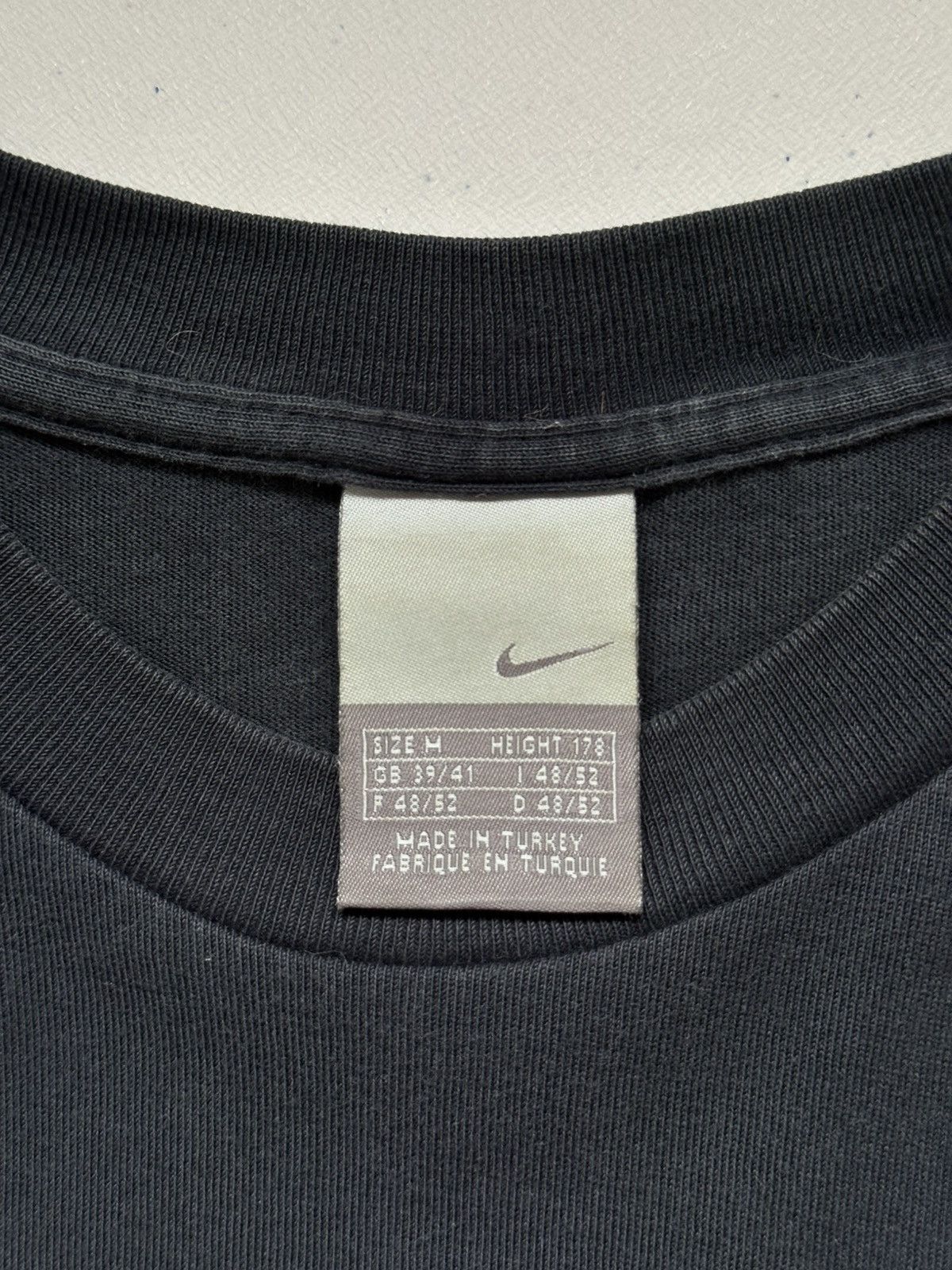 Nike × Vintage Vintage Y2k Nike Air Big Swoosh Logo Tee Size US M / EU 48-50 / 2 - 6 Thumbnail