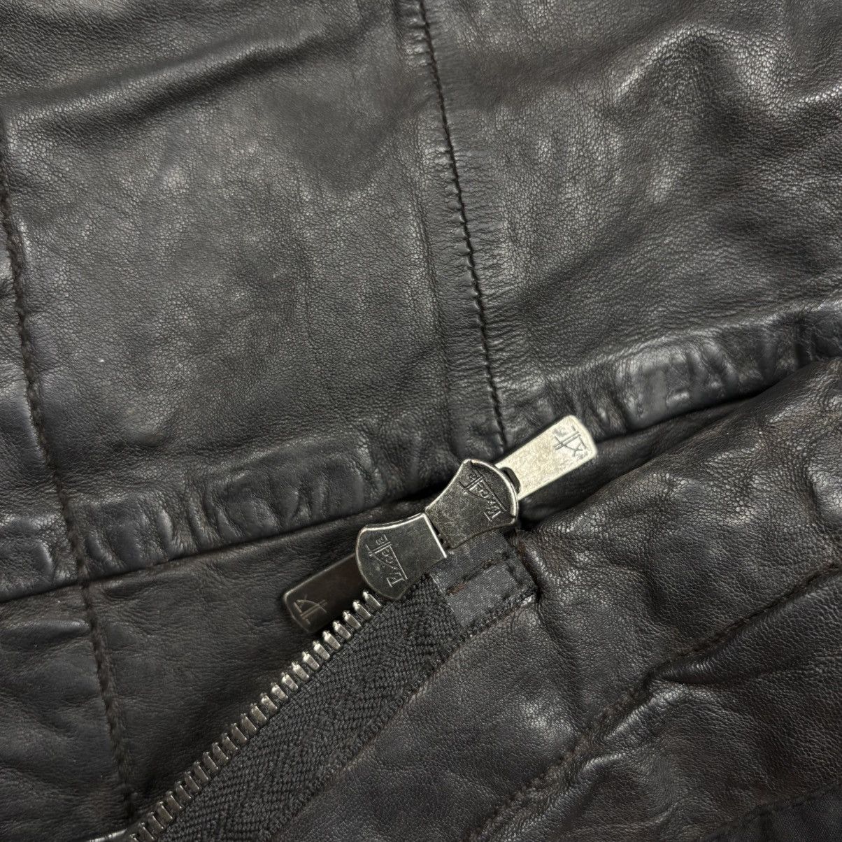 Ekam 2000s Cathy Jane Apocalypse Style Rider Vest Leather Jacket Size US M / EU 48-50 / 2 - 8 Thumbnail