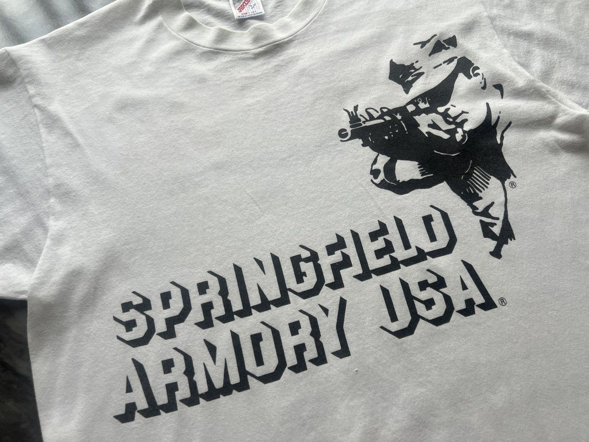 Jerzees × Vintage Springfield : Armory USA Shooting Range Gun Rifle Size US L / EU 52-54 / 3 - 8 Thumbnail