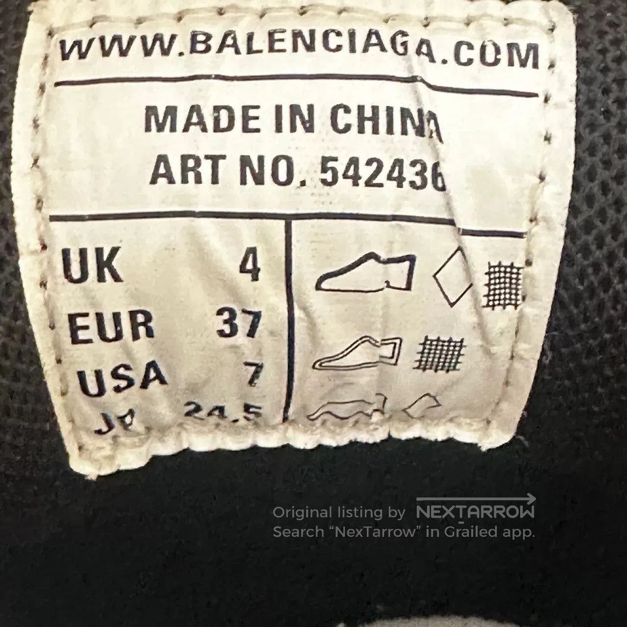 Balenciaga Balenciaga Track 1.0 Low. Size US 6.5 / IT 36.5 - 7 Thumbnail