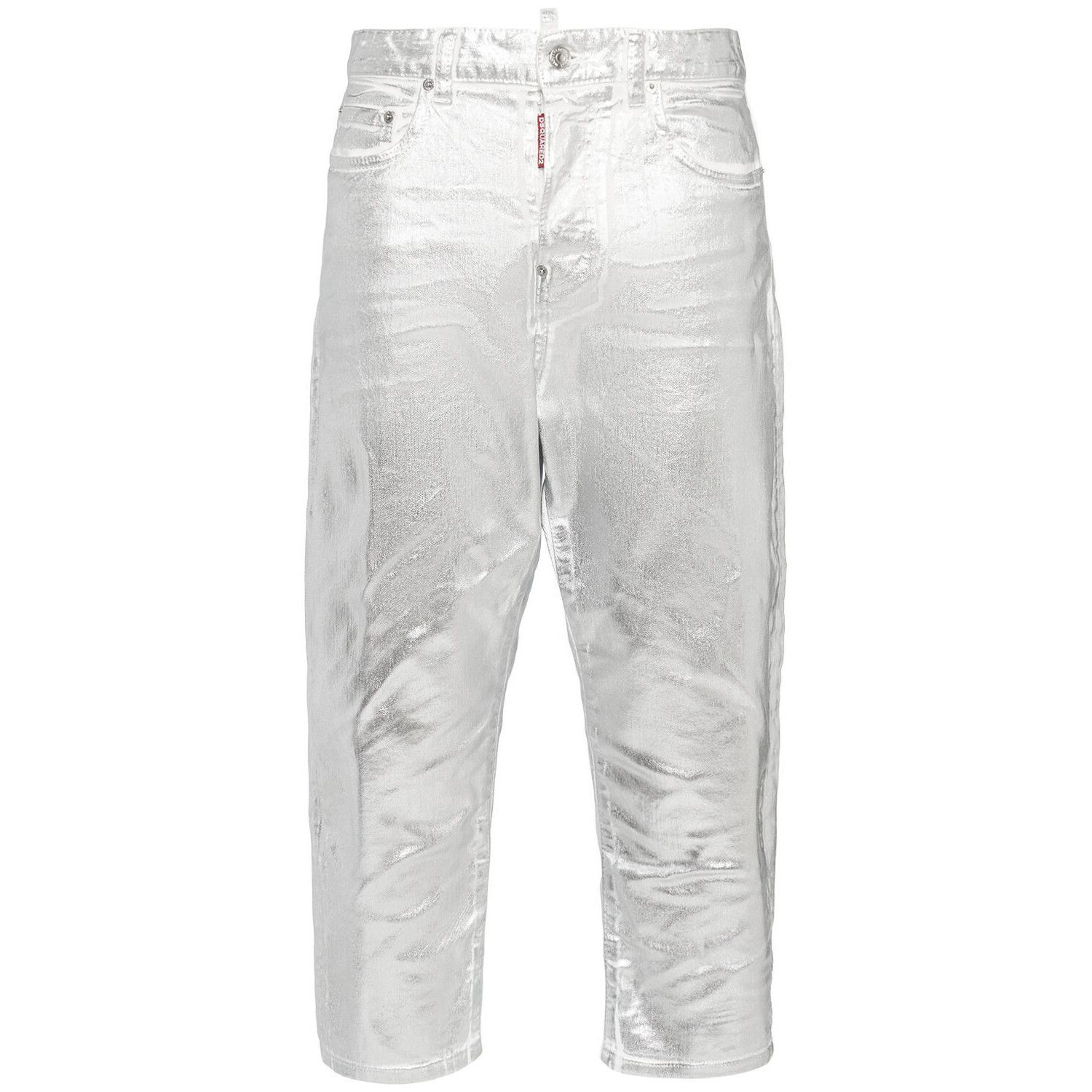 DSQUARED2 Kawaii Silver Jeans New & Authentic (Women's size: