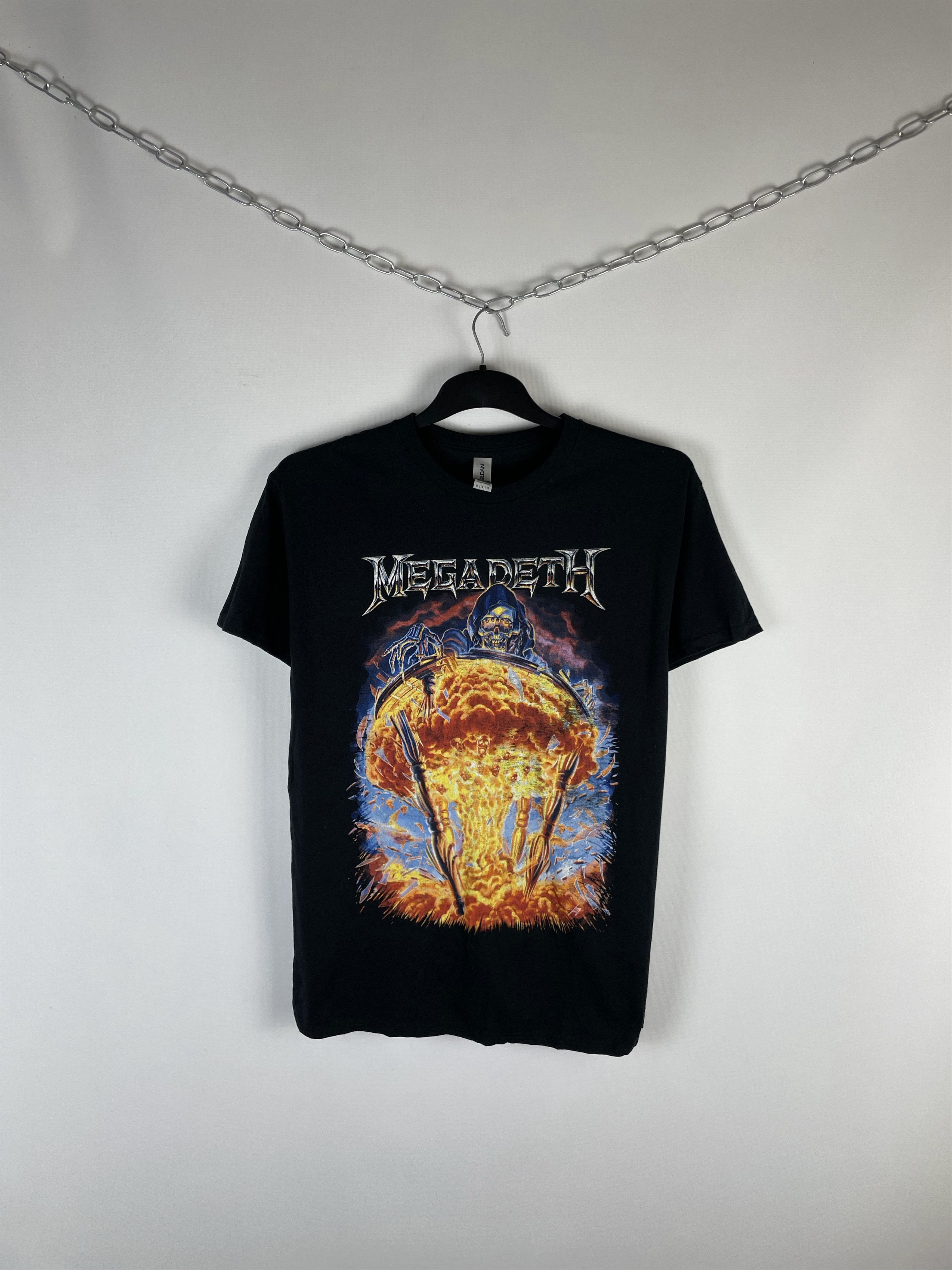 Band Tees × Megadeth × Vintage Vintage Megadeth Band T Shirt Size US M / EU 48-50 / 2 - 1 Thumbnail