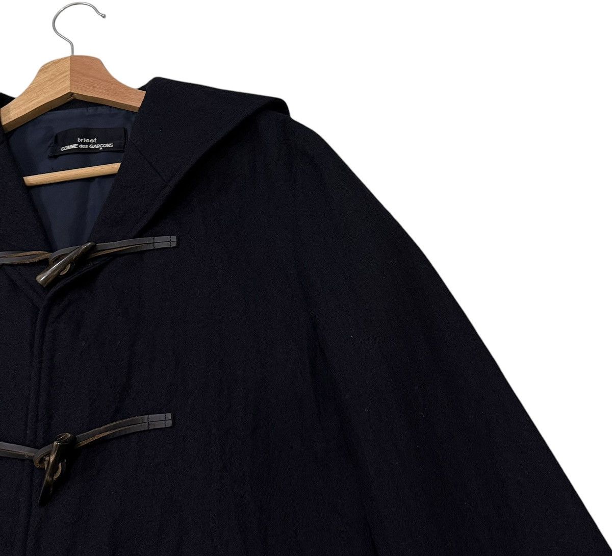 Comme des Garcons AD1992 Tricot Comme Des Garcons Wool Cropped Duffle Jacket Size US M / EU 48-50 / 2 - 2 Thumbnail