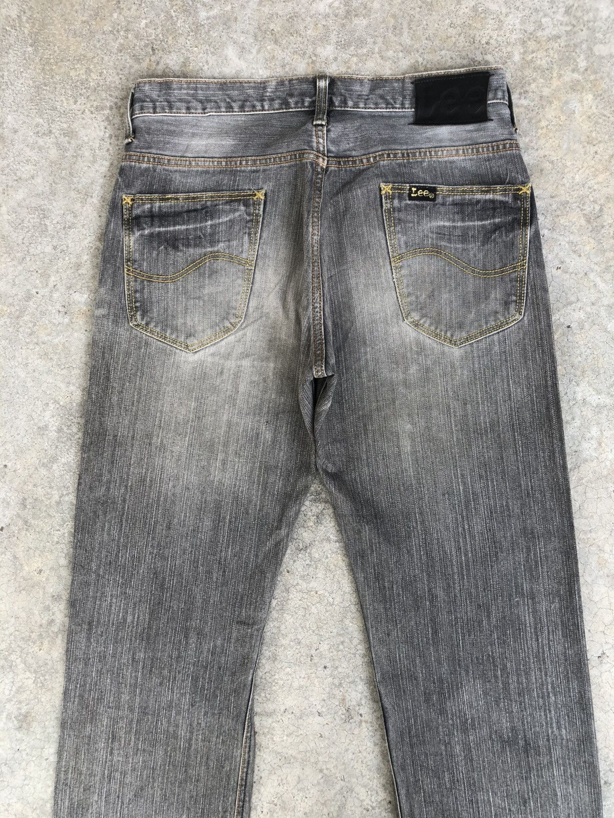 Kapital Japanese Lee Distressed Jeans Mudwash Size US 31 - 10 Thumbnail