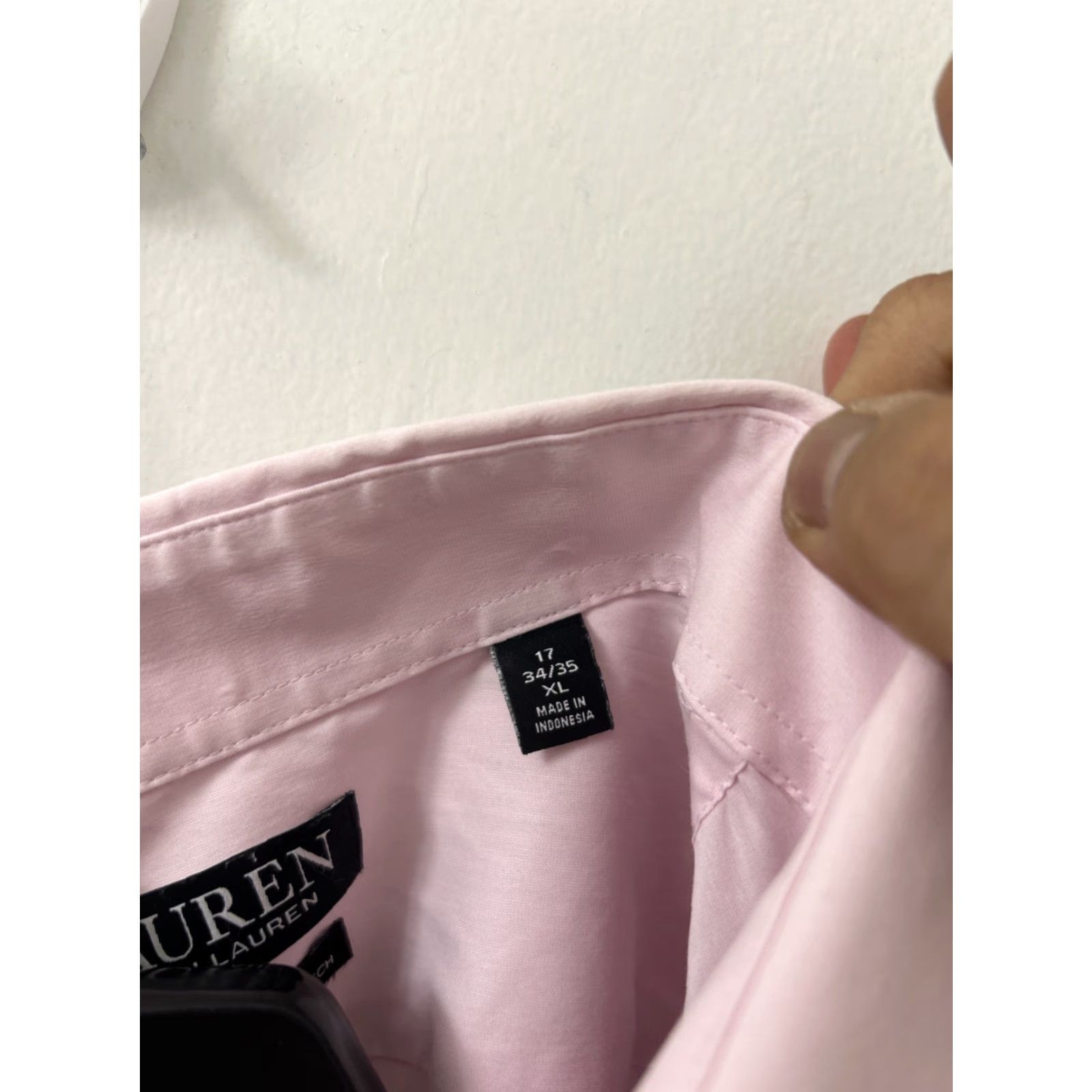 Ralph Lauren Lauren Ralph Lauren Shirt Men XL Pink Slim Fit Performance Stretch Button Up L/S Size US XL / EU 56 / 4 - 6 Thumbnail