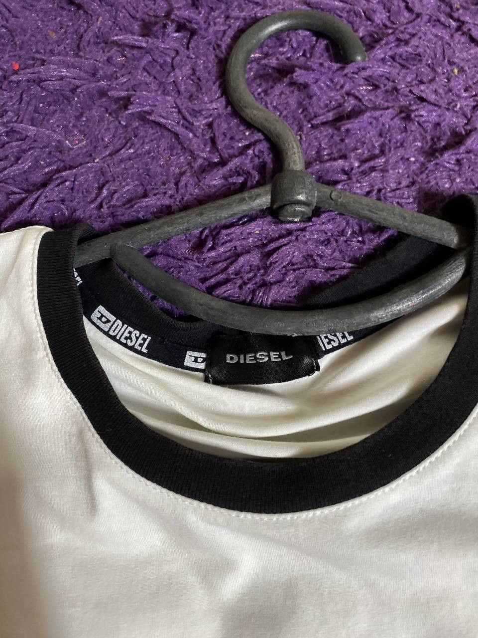 Diesel 90s Central Swoosh Vintage Y2K Oversized Retro T-Shirt Size US M / EU 48-50 / 2 - 2 Thumbnail