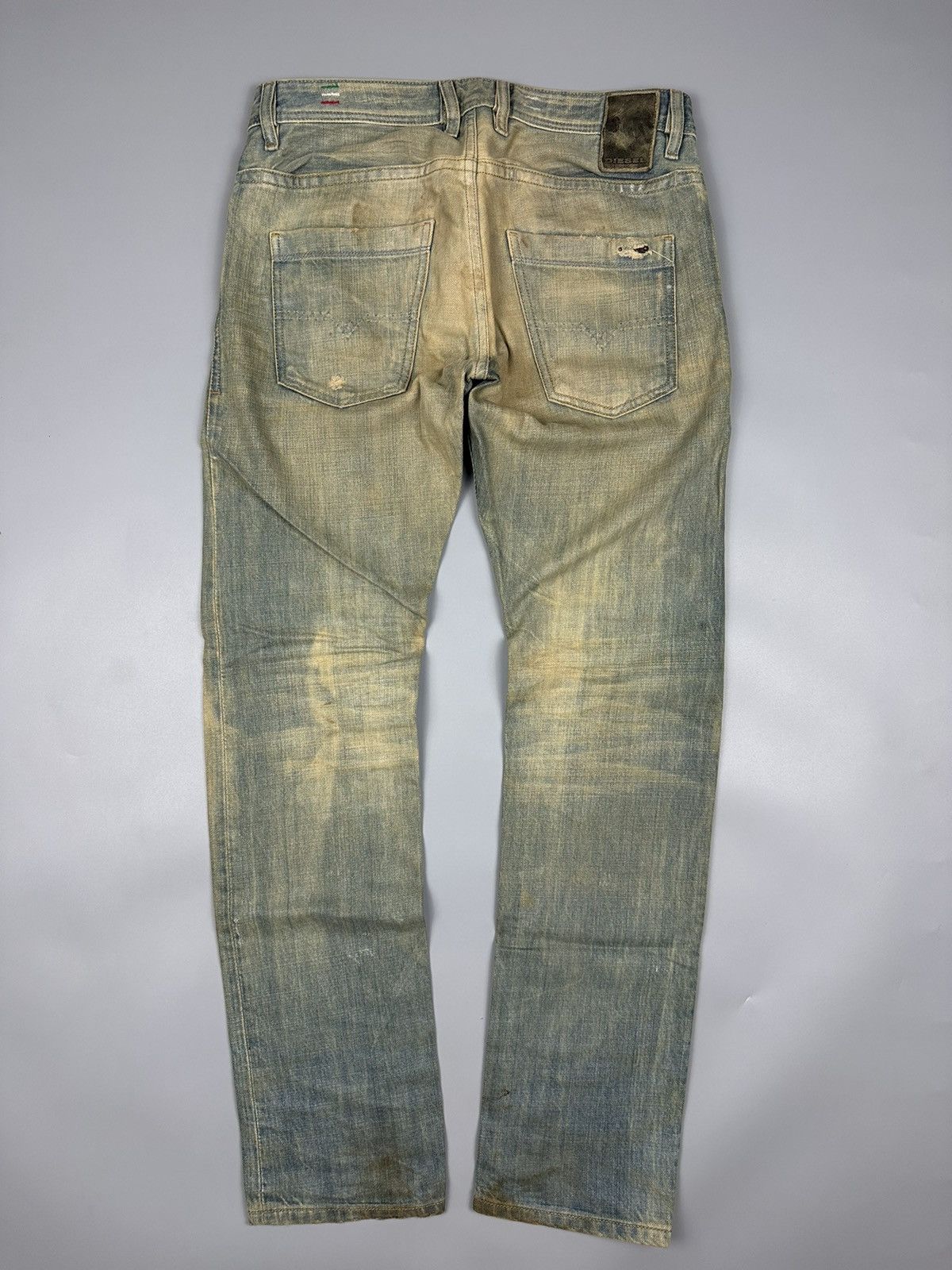 Diesel Distressed Diesel Rust Look Denim Size US 32 / EU 48 - 2 Thumbnail