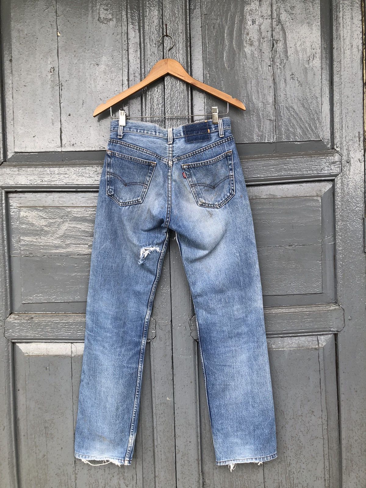 Levi's × Vintage Vintage Levis 501 Distressed Denim Size US 29 - 2 Thumbnail