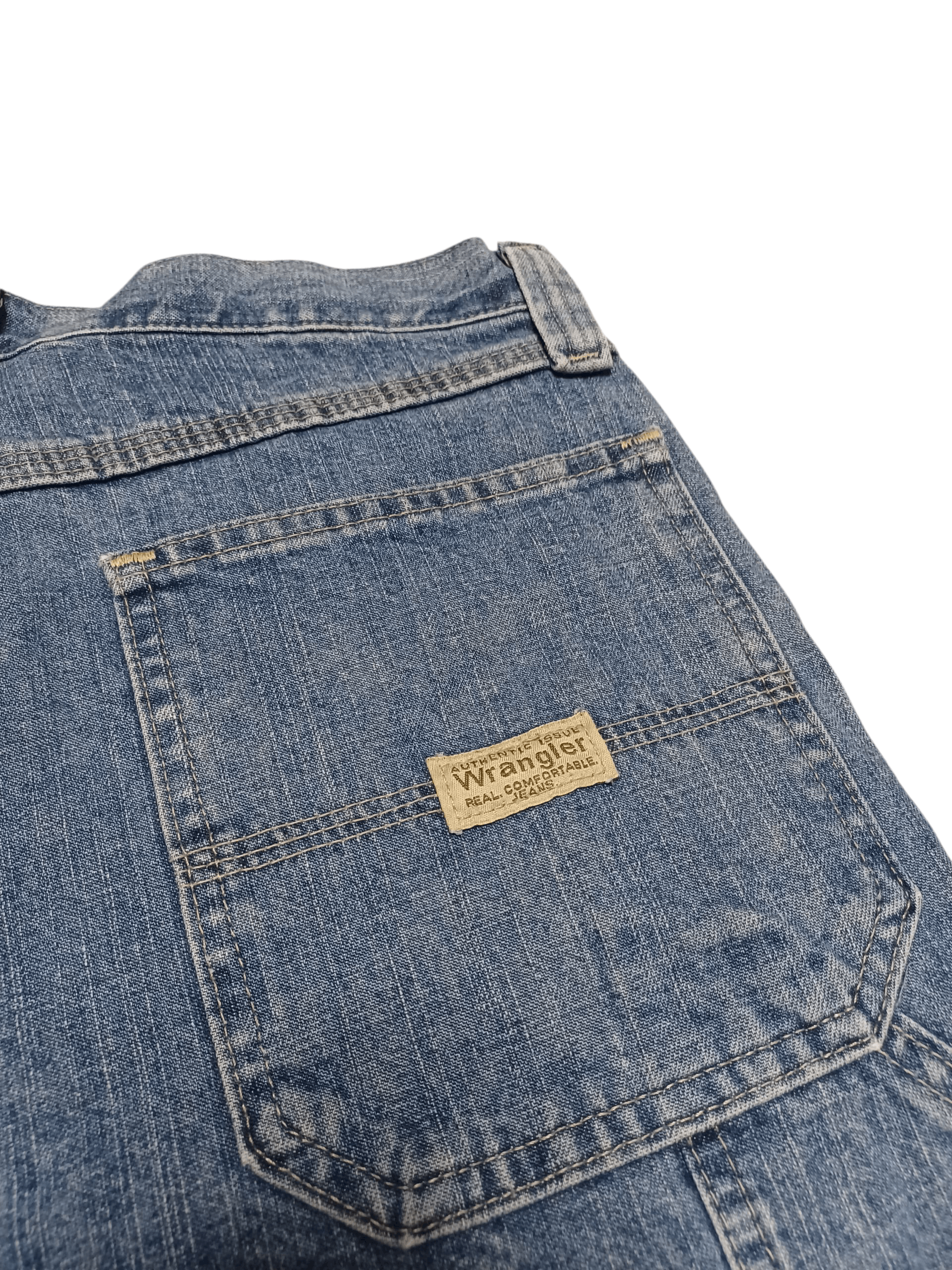Wrangler WRANGLER CARPENTER VINTAGE DENIM SHORTS JEANS Size US 32 / EU 48 - 2 Thumbnail