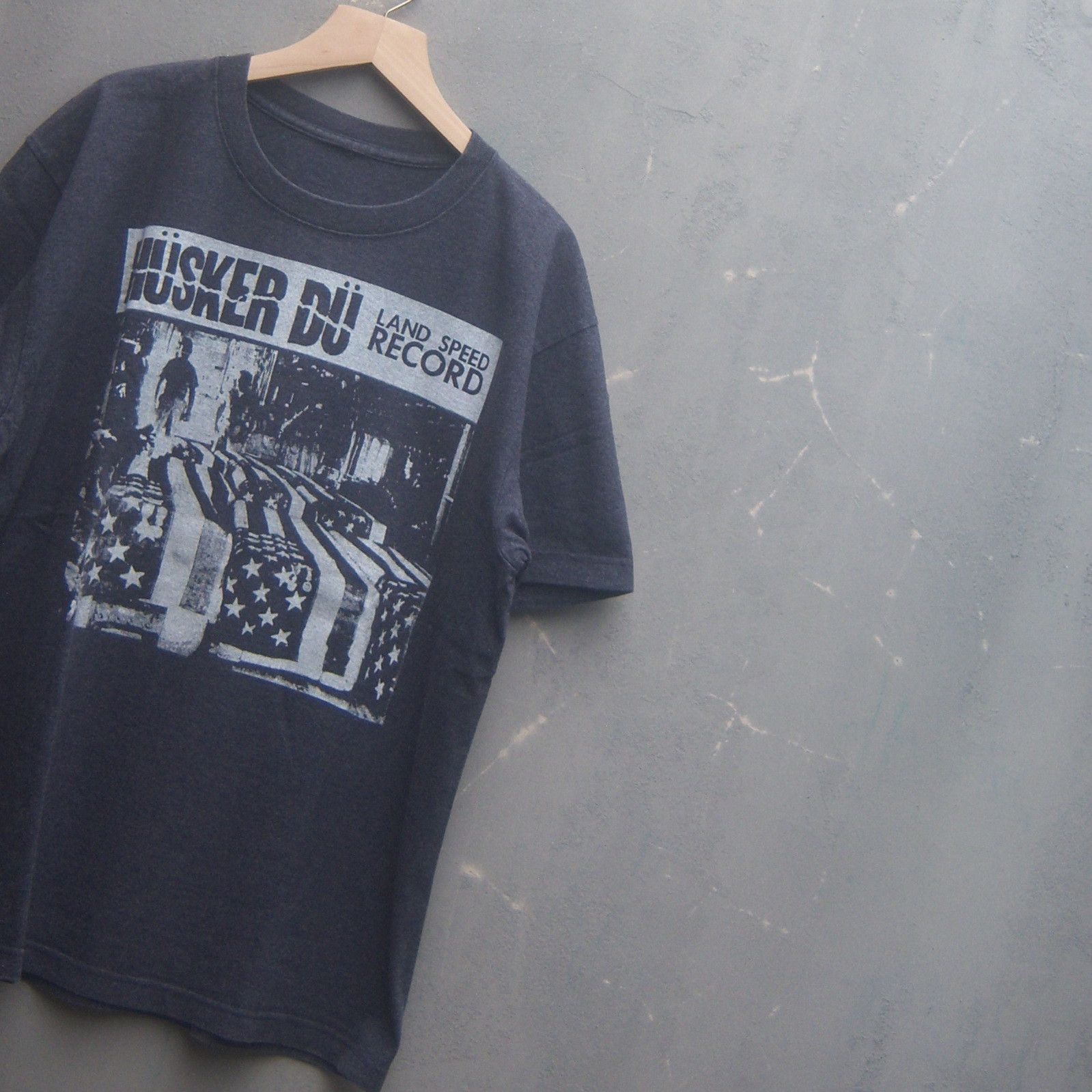 Band Tees Husker Du Land Speed Records T Shirt Size US M / EU 48-50 / 2 - 3 Thumbnail
