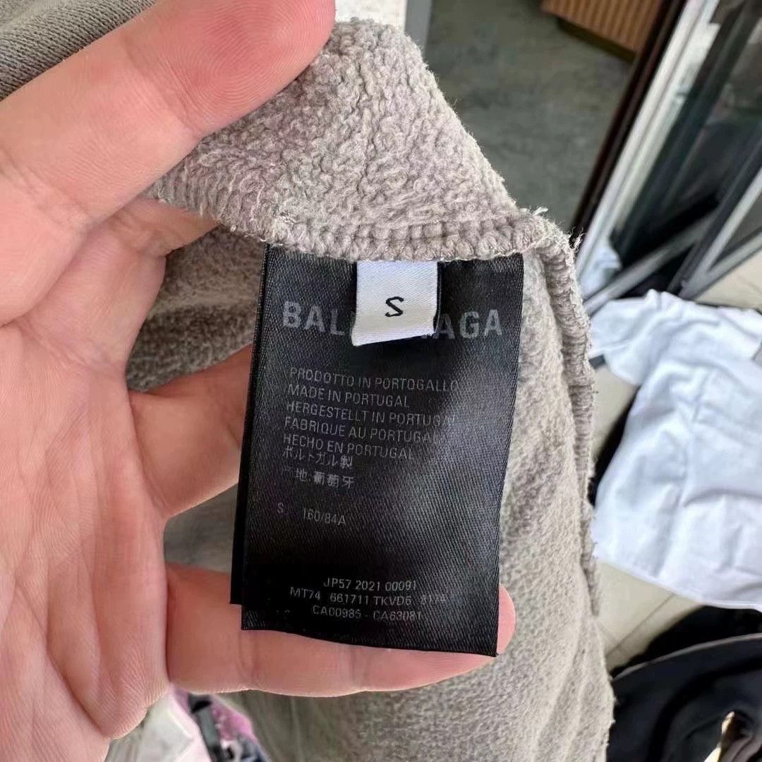 Other Balenciaga Balenciaga Mosaic Destruction Hoodie-2507 Size US S / EU 44-46 / 1 - 4 Thumbnail
