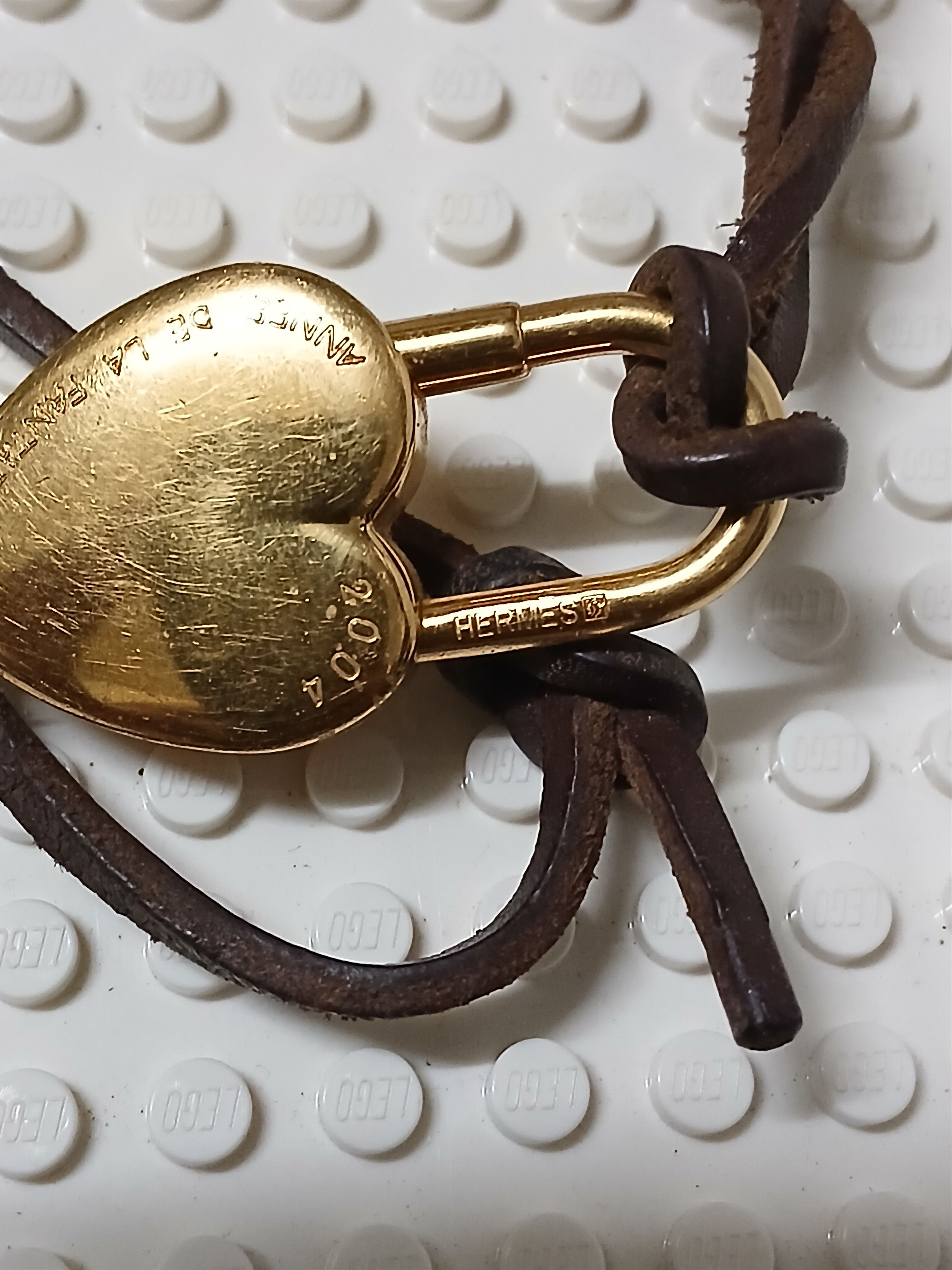 Hermes Hermes Cadena Padlock Fantasy Heart Gold Lock Limited 2004 Size ONE SIZE - 4 Thumbnail