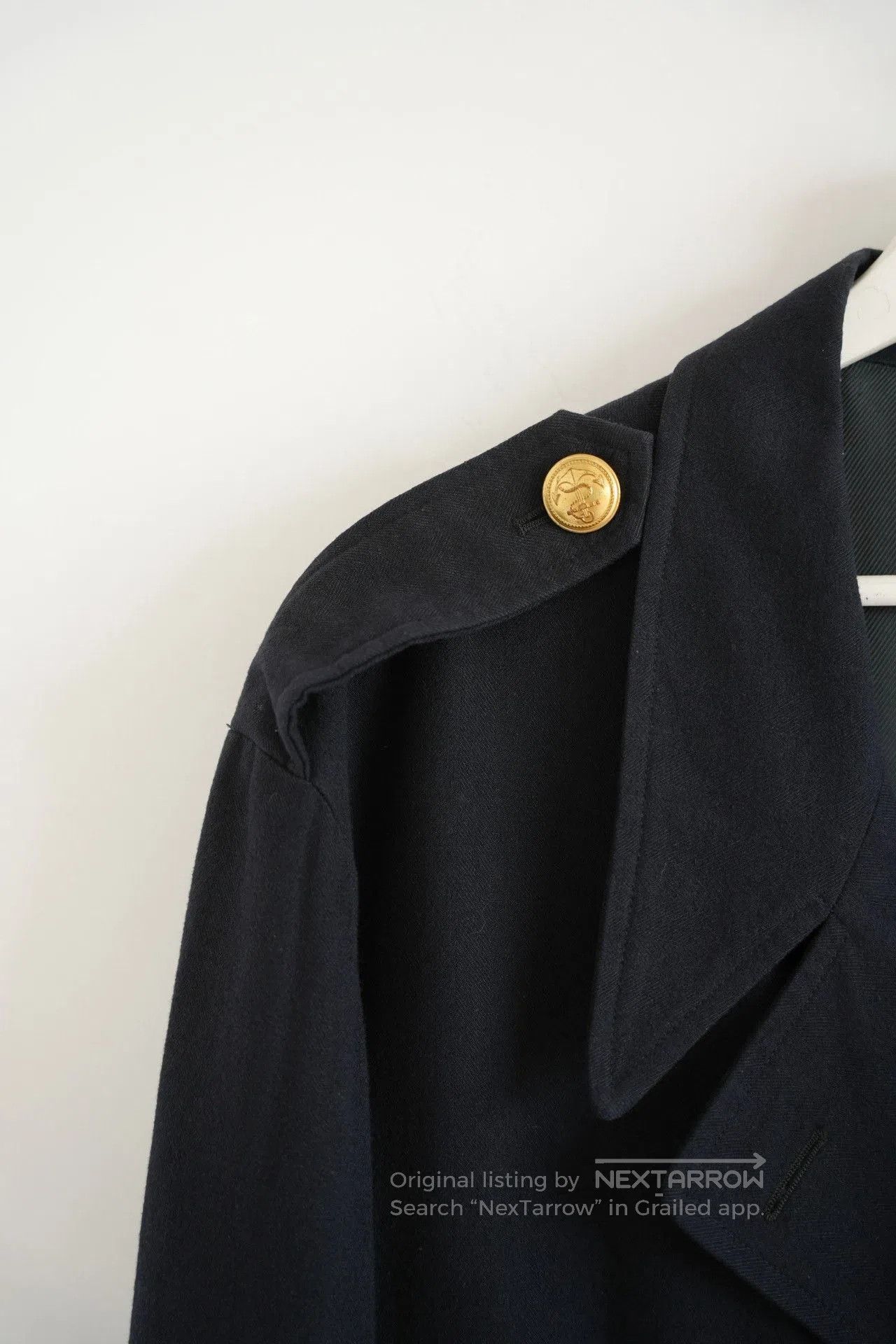Yohji Yamamoto Yohji Yamamoto 90s Gold Button Coat. Size US M / EU 48-50 / 2 - 5 Thumbnail