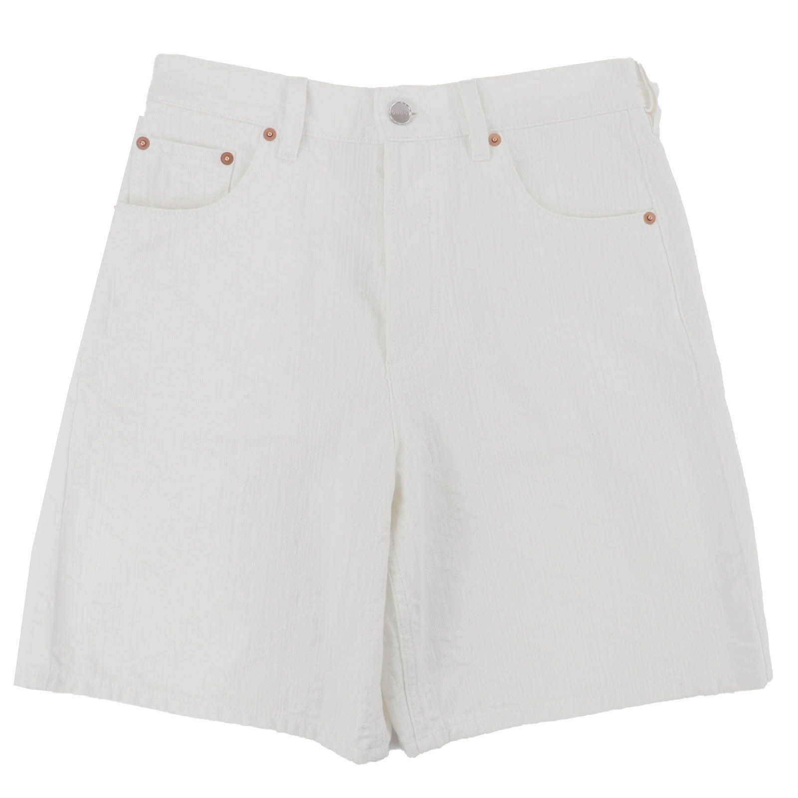 Gucci Gucci Gucci GG Jacquard Cotton Shorts Textile Shorts 788737 DUTY FREE for USA Size ONE SIZE - 1 Thumbnail