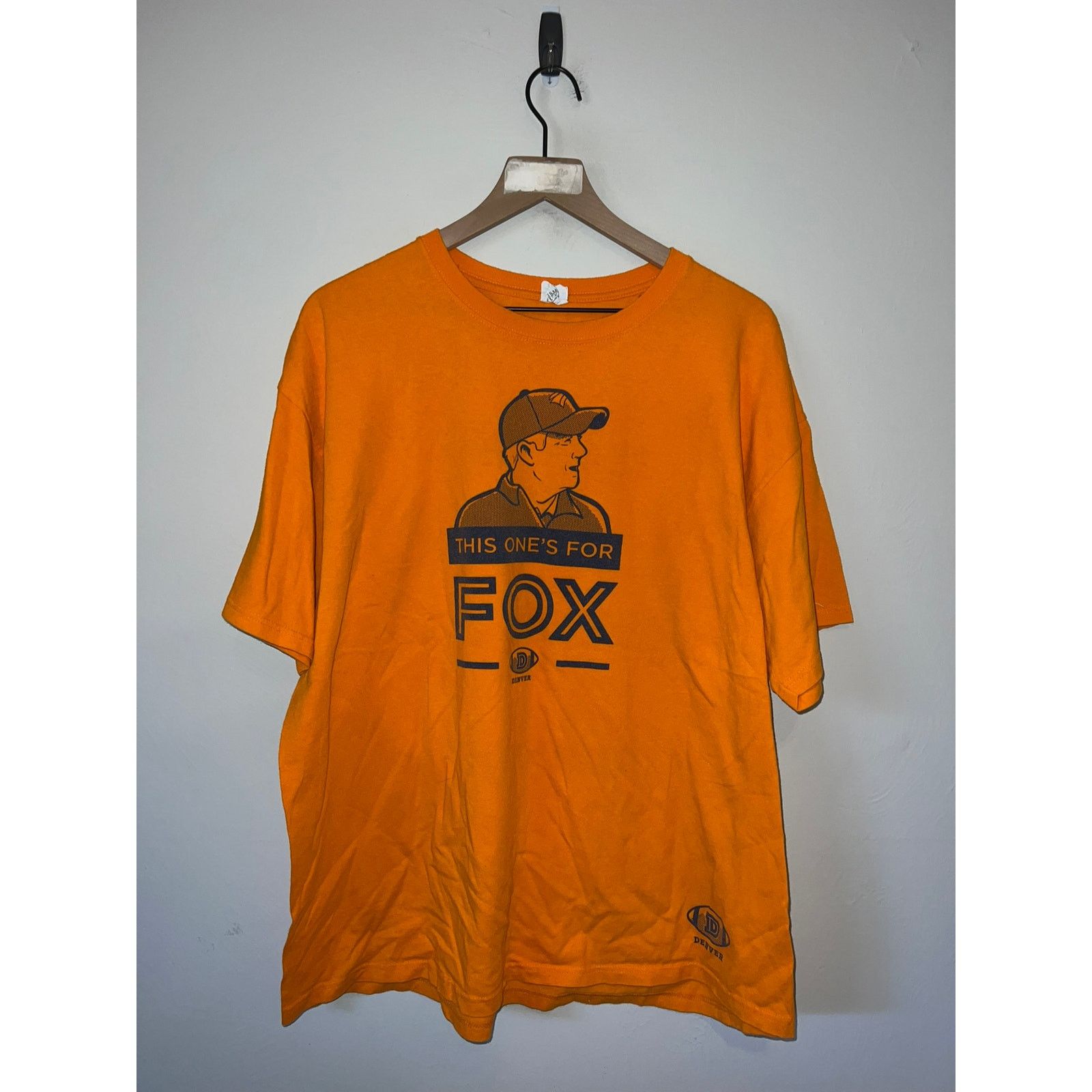 Anvil NFL Denver Broncos John Fox Fear The Forehead Manning Shirt Size US XXL / EU 58 / 5 - 2 Thumbnail