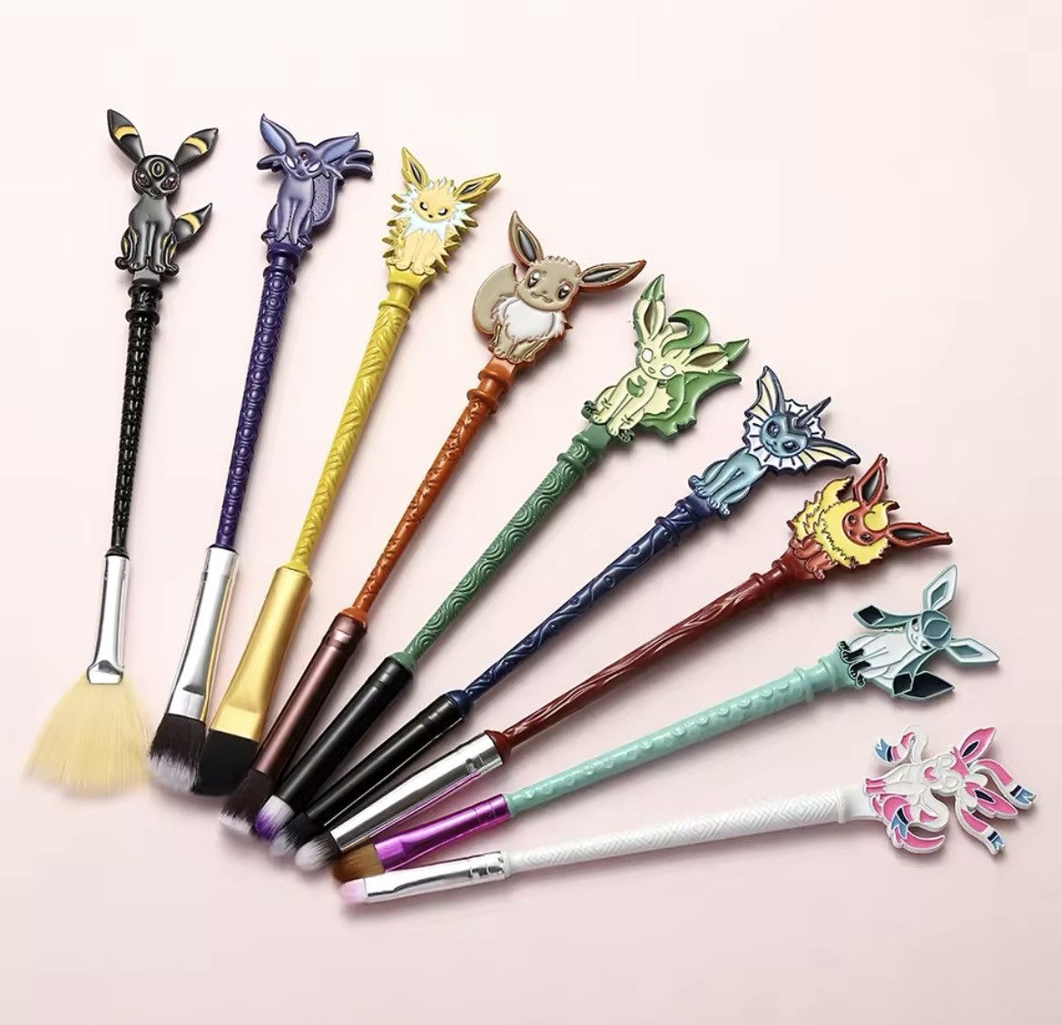 Other 9 Piece Eeveeloution Makeup Brush Set Size ONE SIZE - 2 Thumbnail