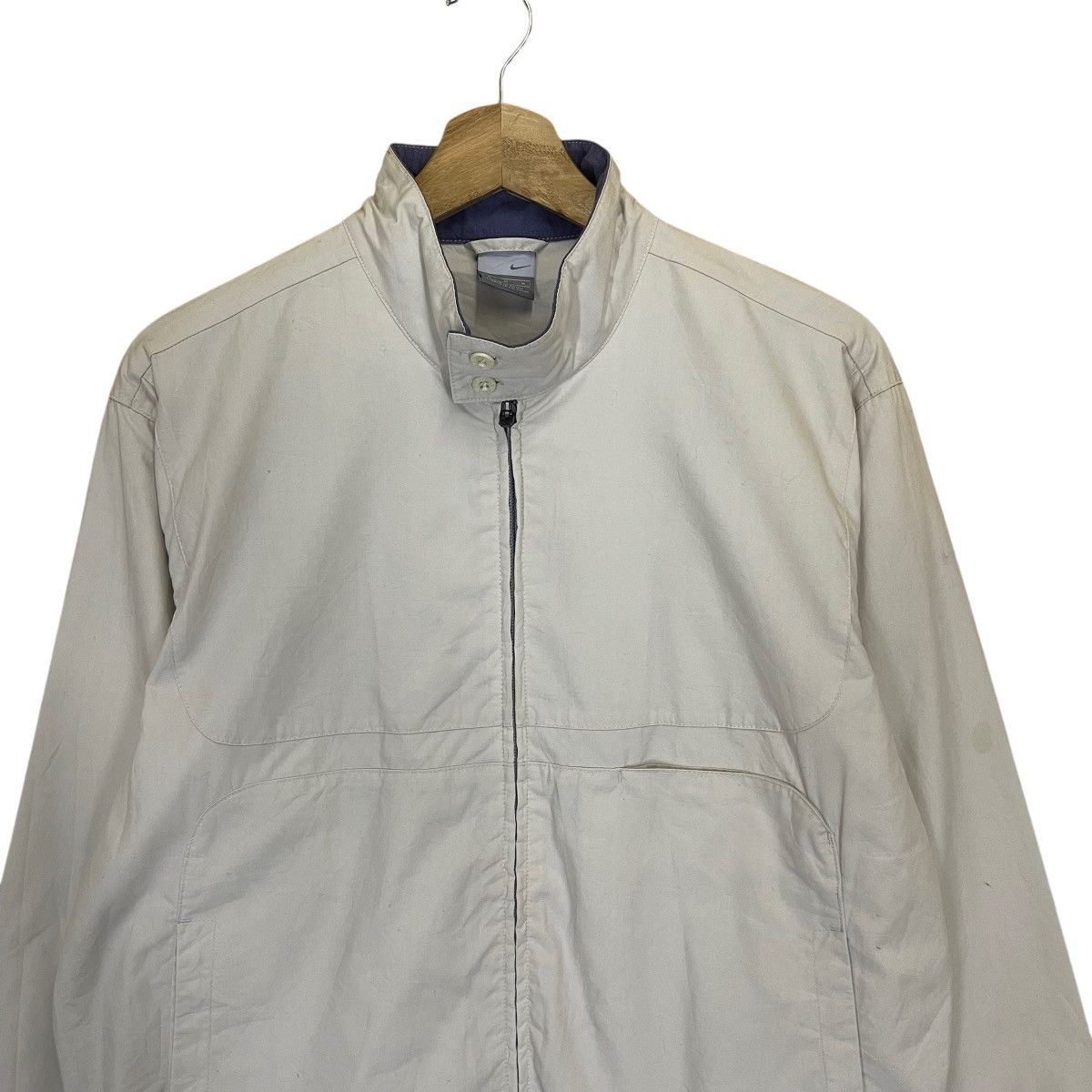 Nike Vintage 90s Nike Small Logo Zipper Jacket Size US M / EU 48-50 / 2 - 2 Thumbnail