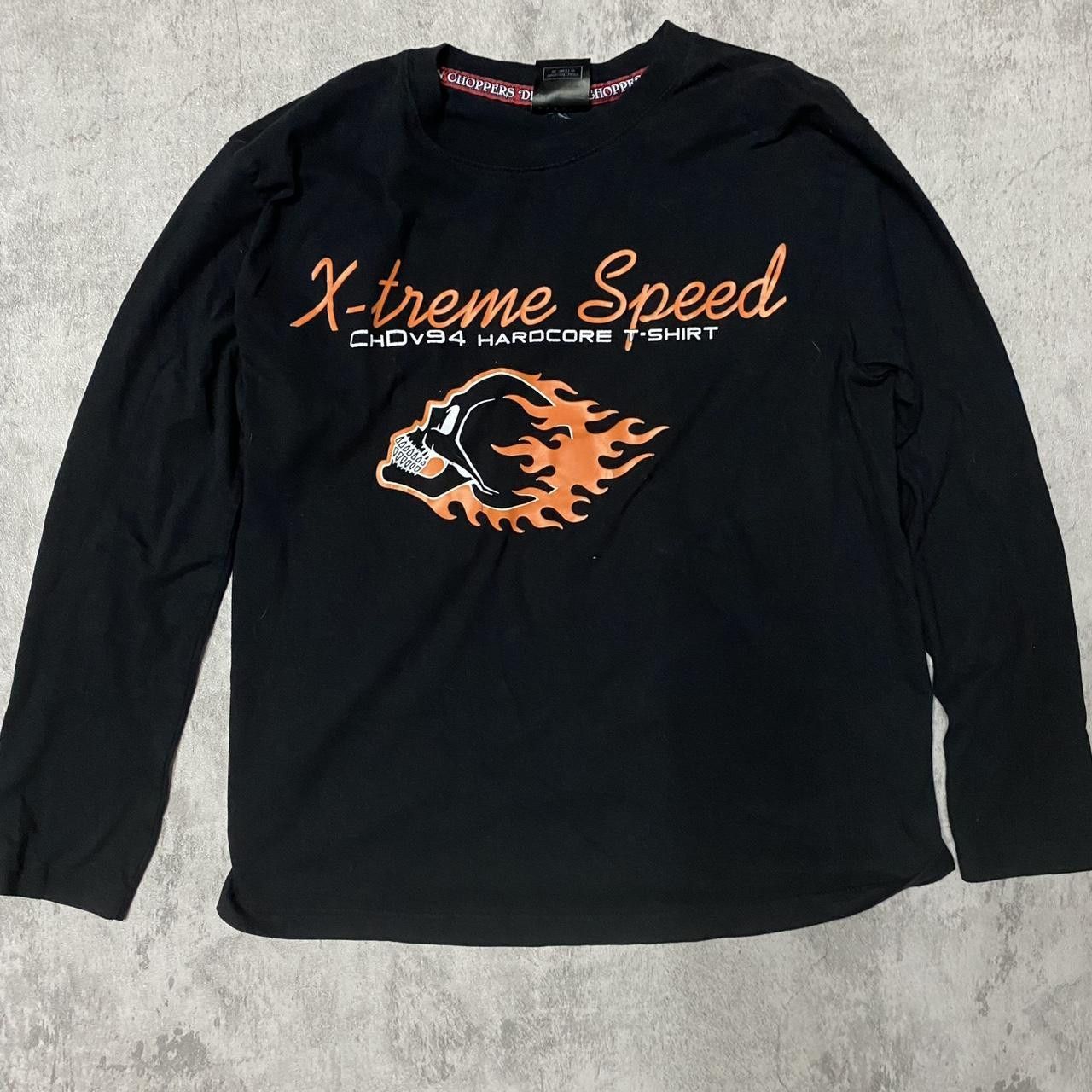 Other Black & orange X-treme Speed long sleeve shirt #skater Size US L / EU 52-54 / 3 - 1 Thumbnail