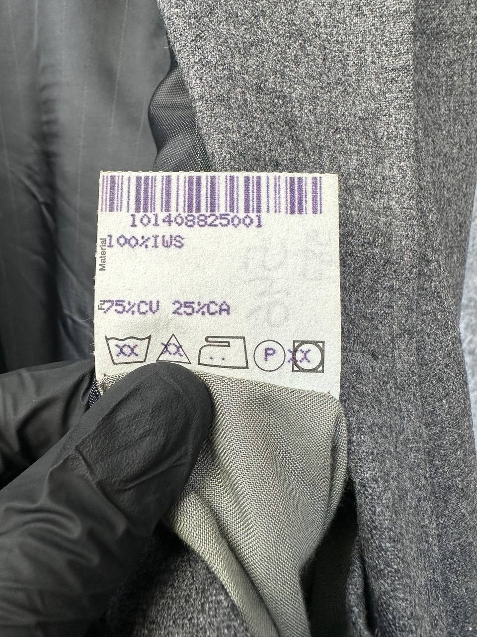 BENVENUTO. Benevenuto Tailored Blazer Suit Jacket Wool Classic Size 54R - 17 Thumbnail
