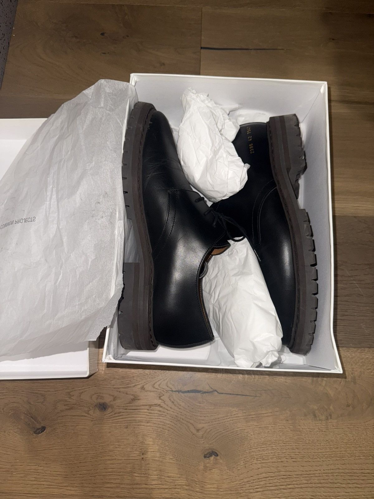 Common Projects Common Projects Classic Derby Black low– Size 9 Size US 9 / EU 42 - 3 Thumbnail