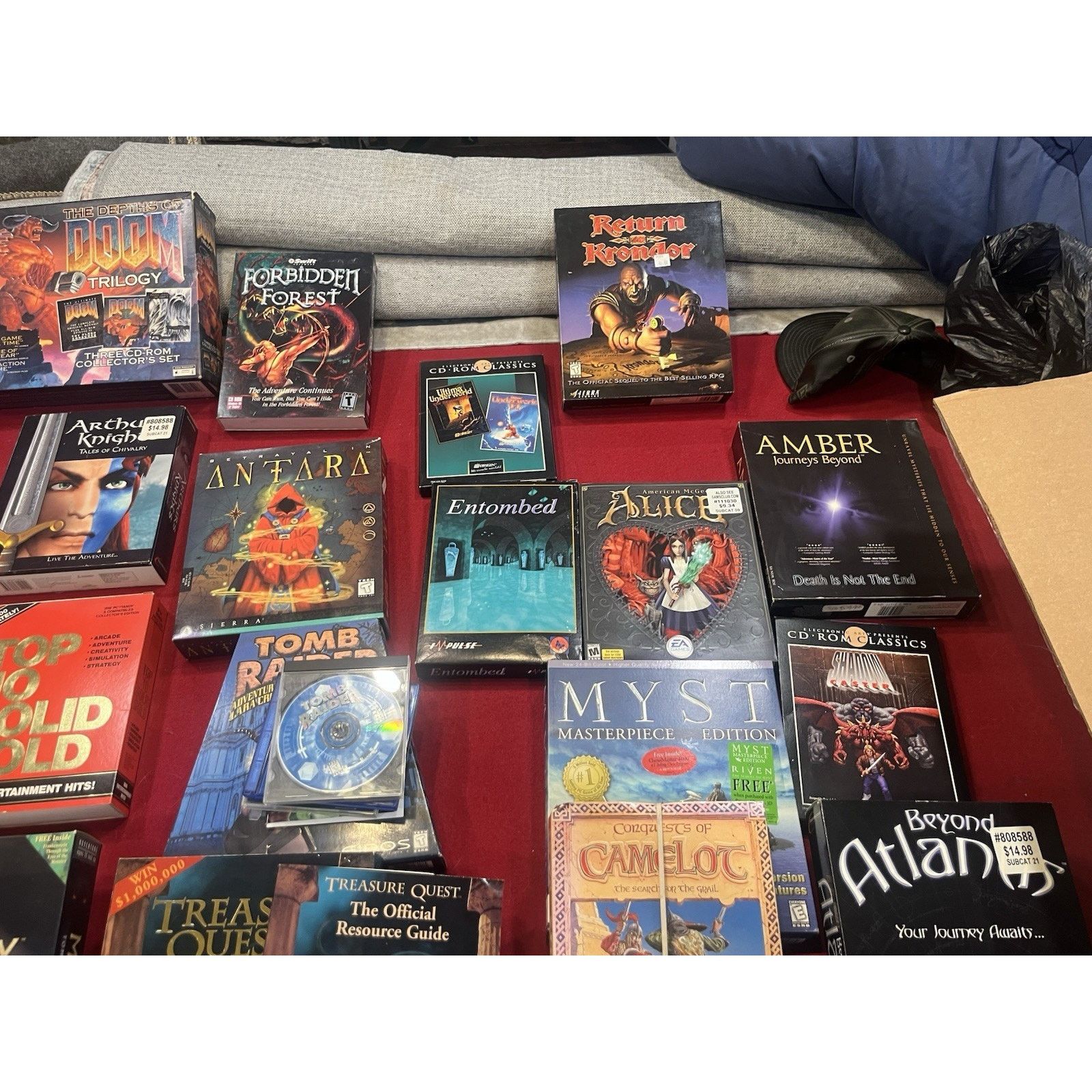 Other Huge PC BIG BOX Game Lot - DOOM, American McGee’s, Rare CIB Size ONE SIZE - 5 Thumbnail