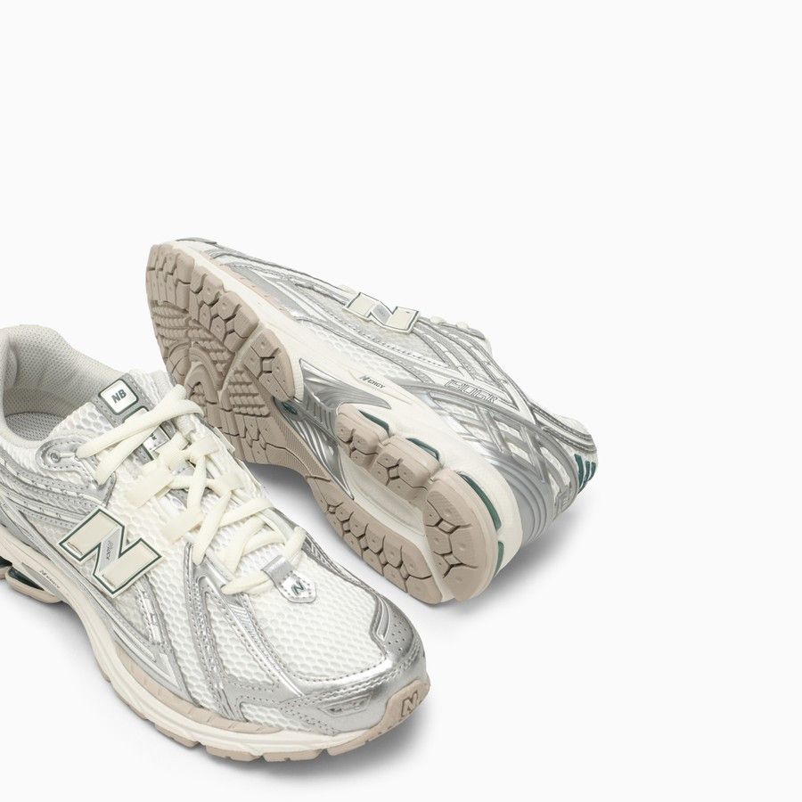 New Balance o1d2blof0424 Low-Top Trainers in White & Silver Size US 11 / EU 44 - 5 Thumbnail