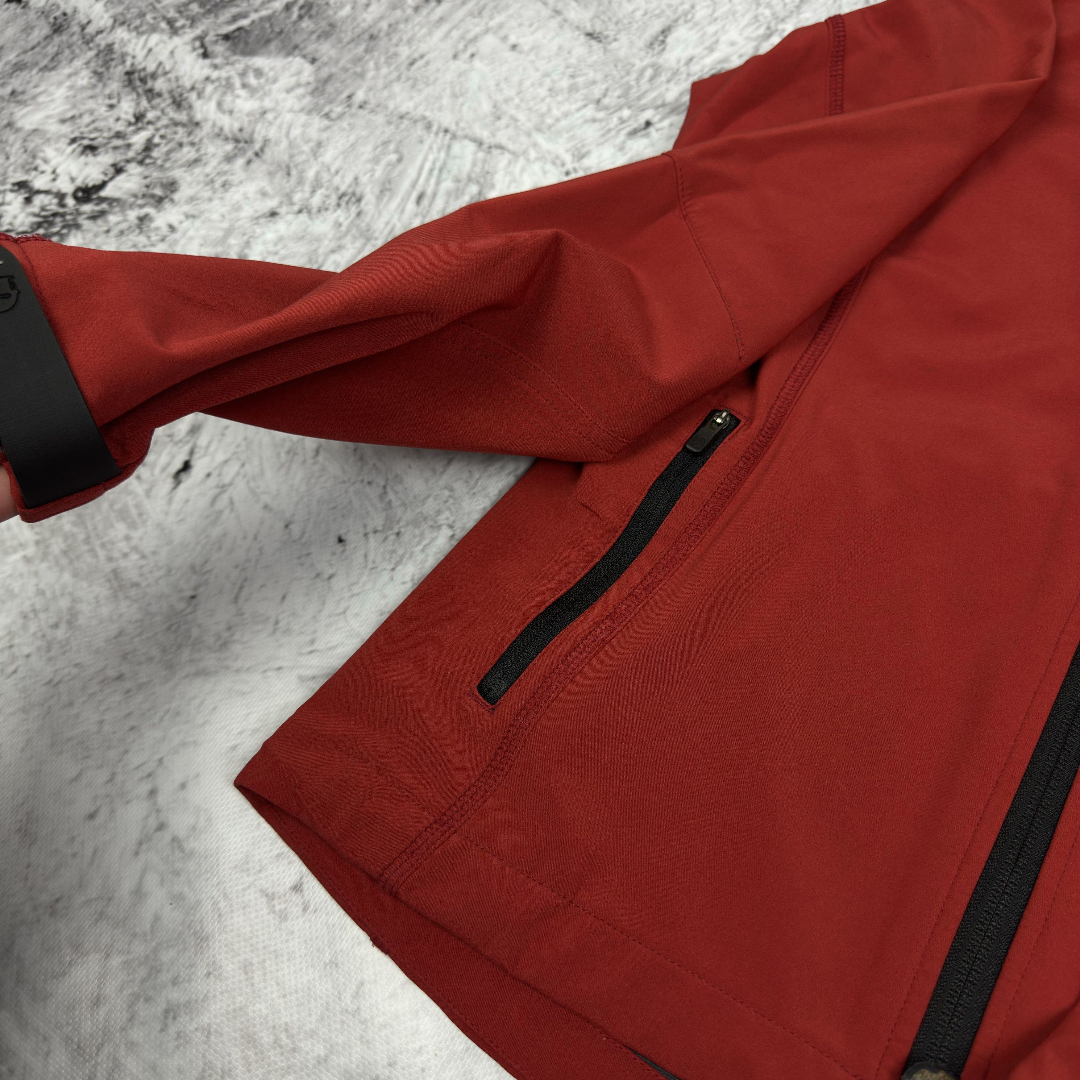 Fjallraven Fjällräven Women's Red Softshell Gorpcore Full Zip Jacket XS Size XS / US 0-2 / IT 36-38 - 5 Thumbnail