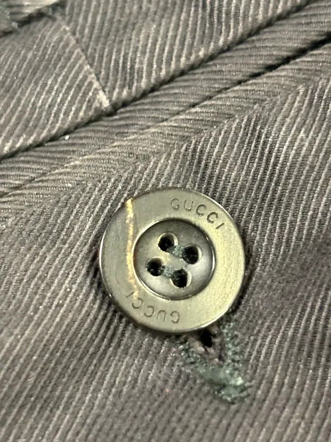 Gucci 2010s Gucci Black Minimalist Pants Size US 32 / EU 48 - 11 Thumbnail