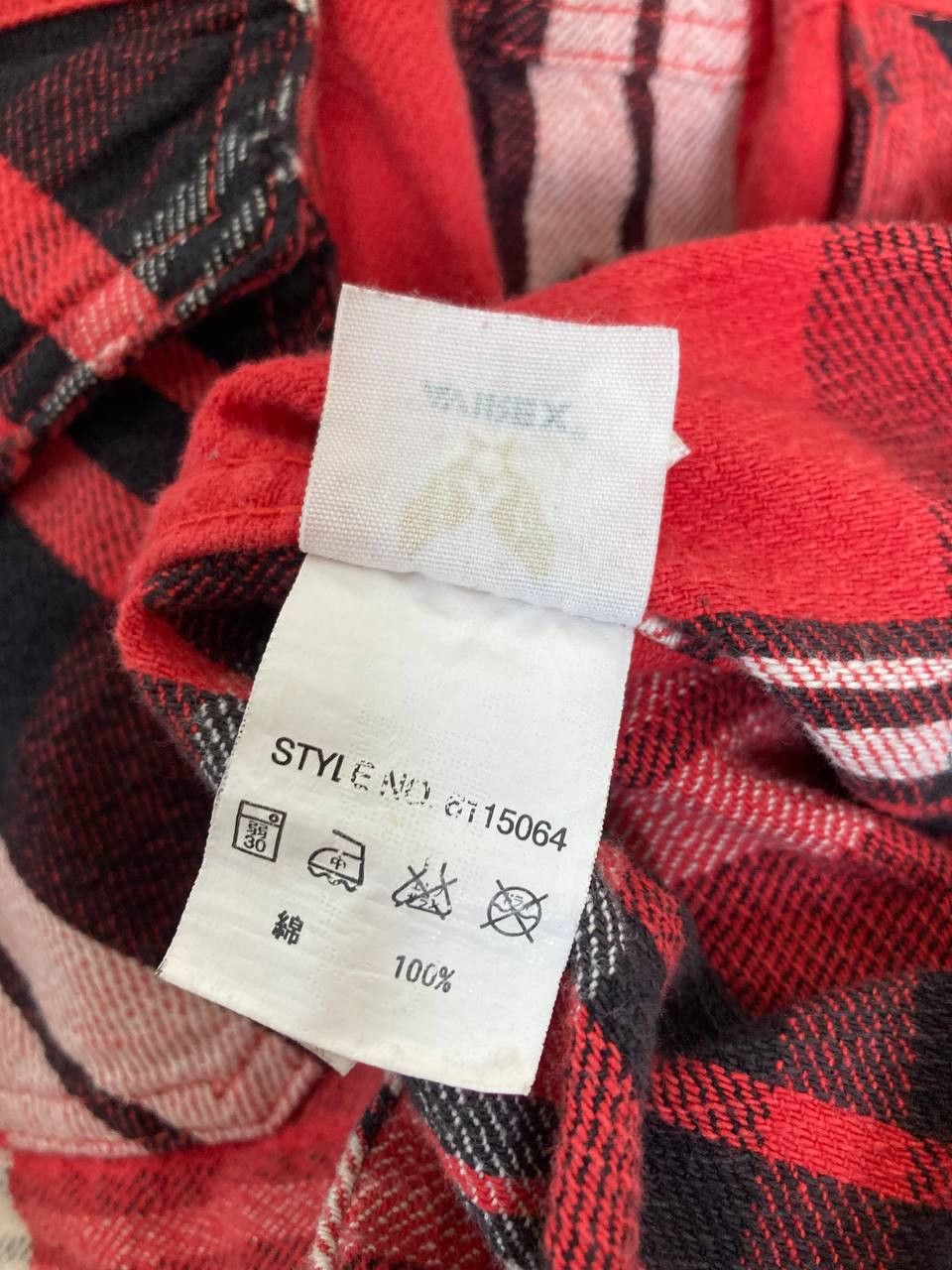 Avirex Avirex Embroidered Plaid Flannel Size US L / EU 52-54 / 3 - 11 Thumbnail